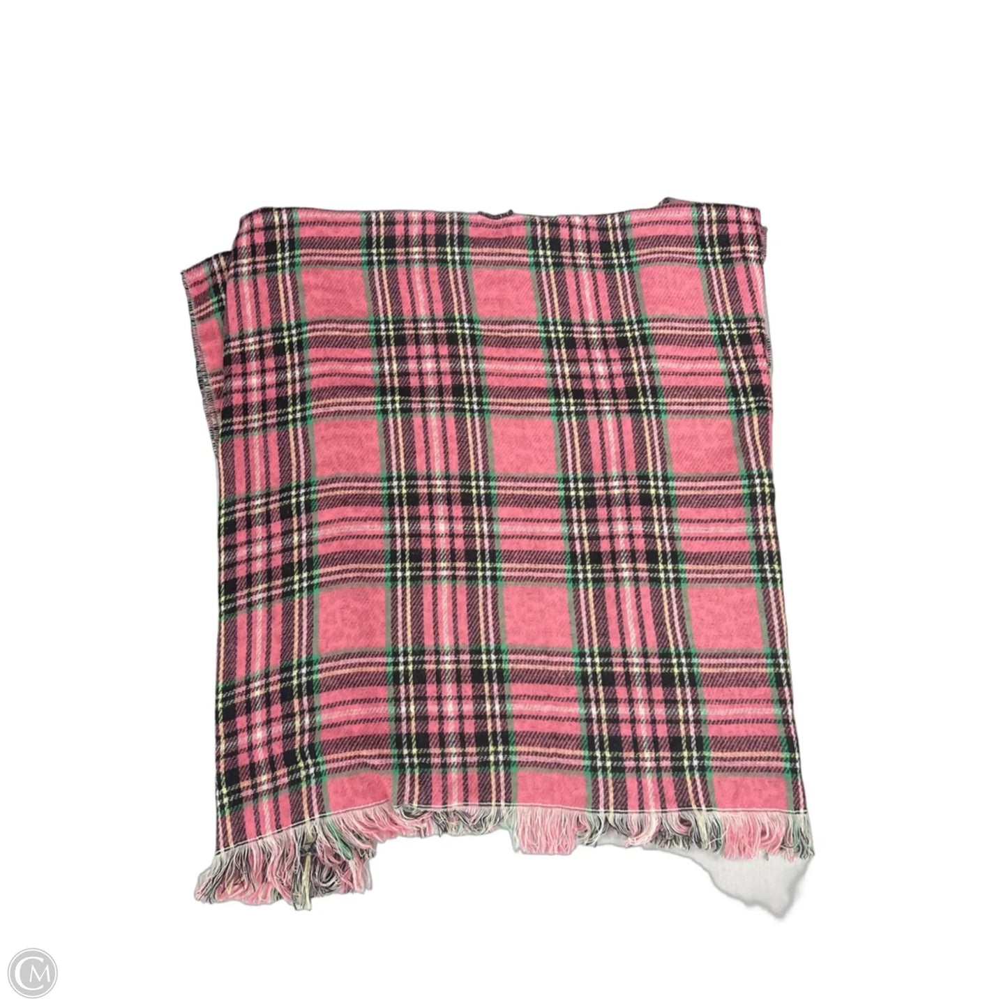 Sweater Cardigan By Juicy Couture In Plaid Pattern, Size: Onesize