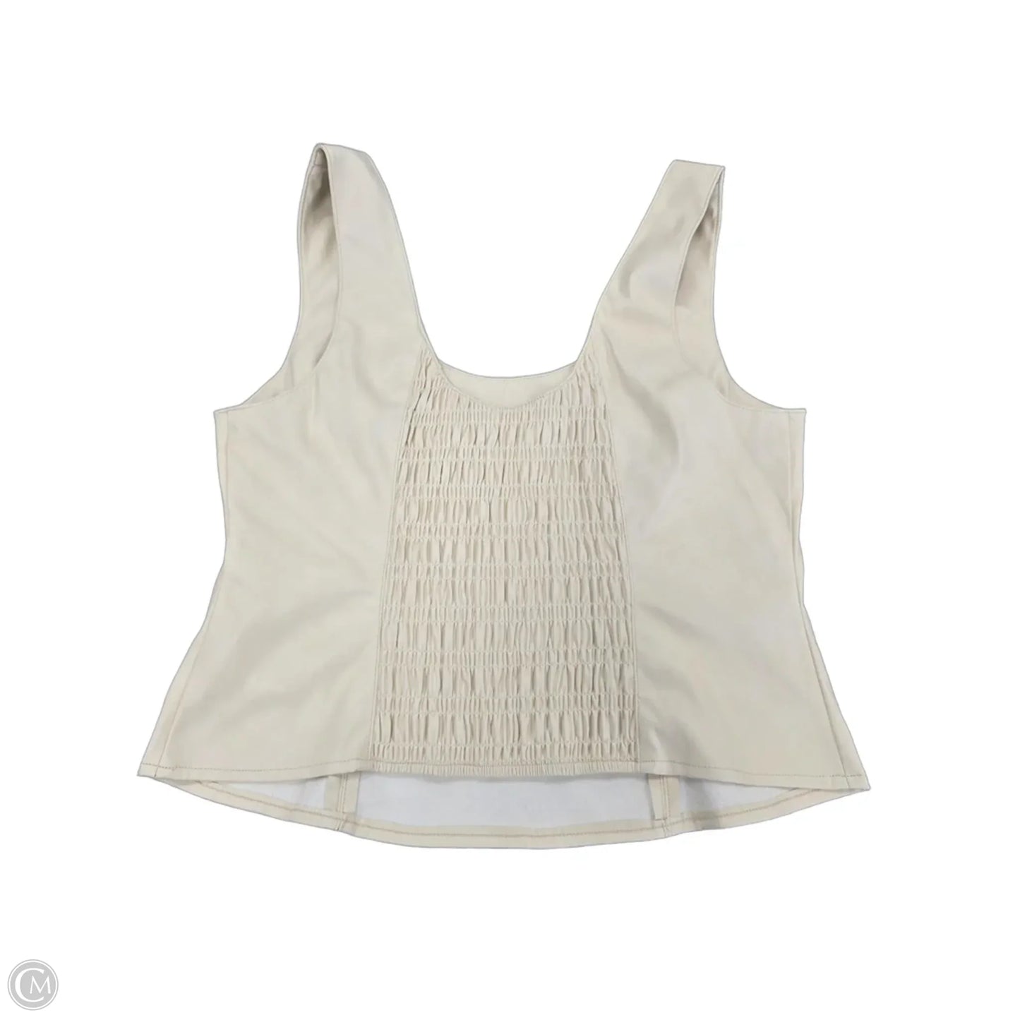 Tank Top By Bagatelle In Cream, Size: M