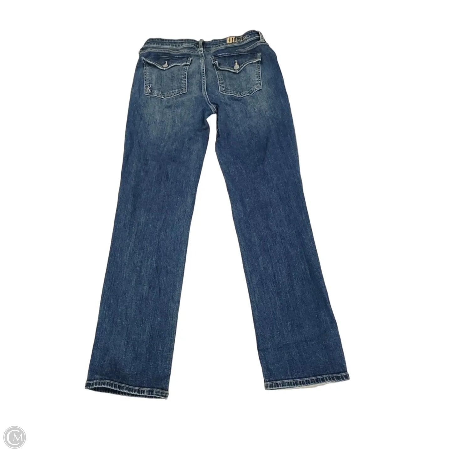Jeans Boyfriend By Kut In Blue Denim, Size: 10