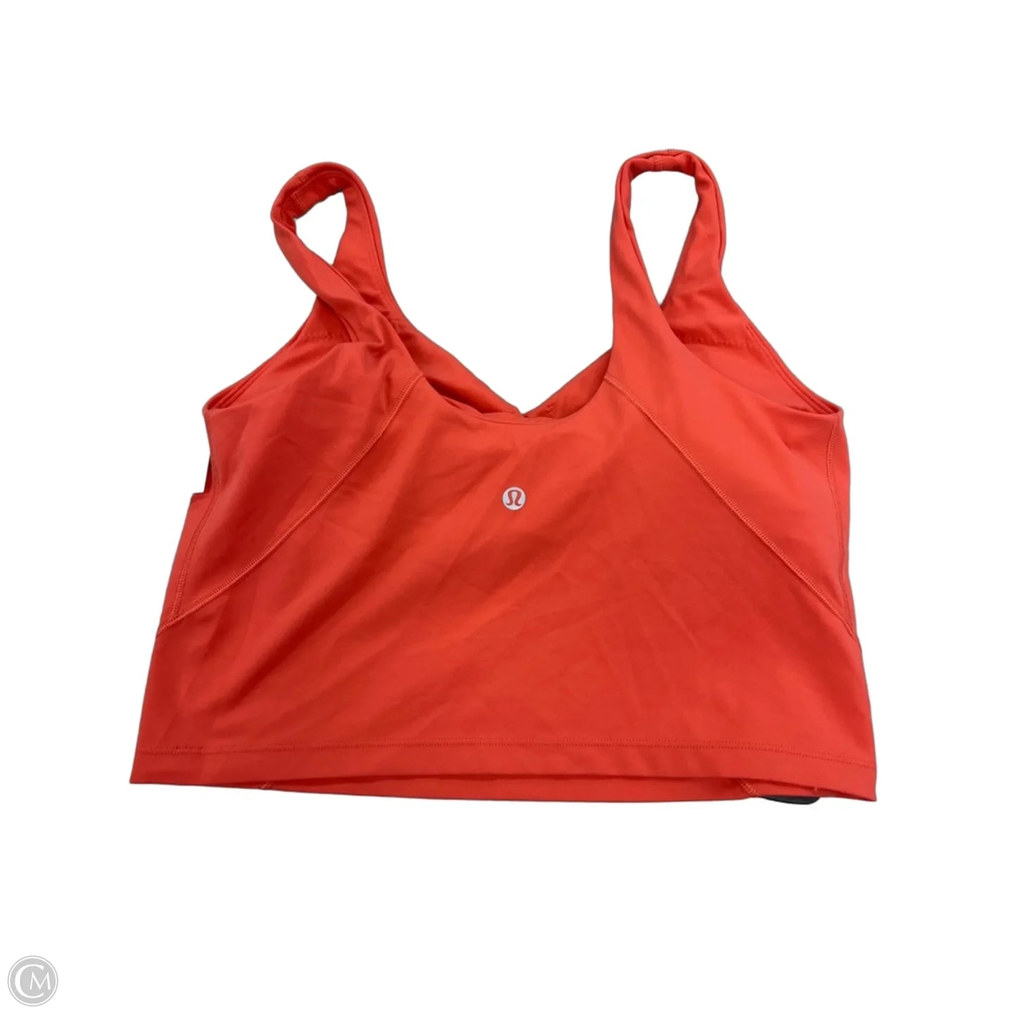 Athletic Tank Top By Lululemon In Coral, Size: 10