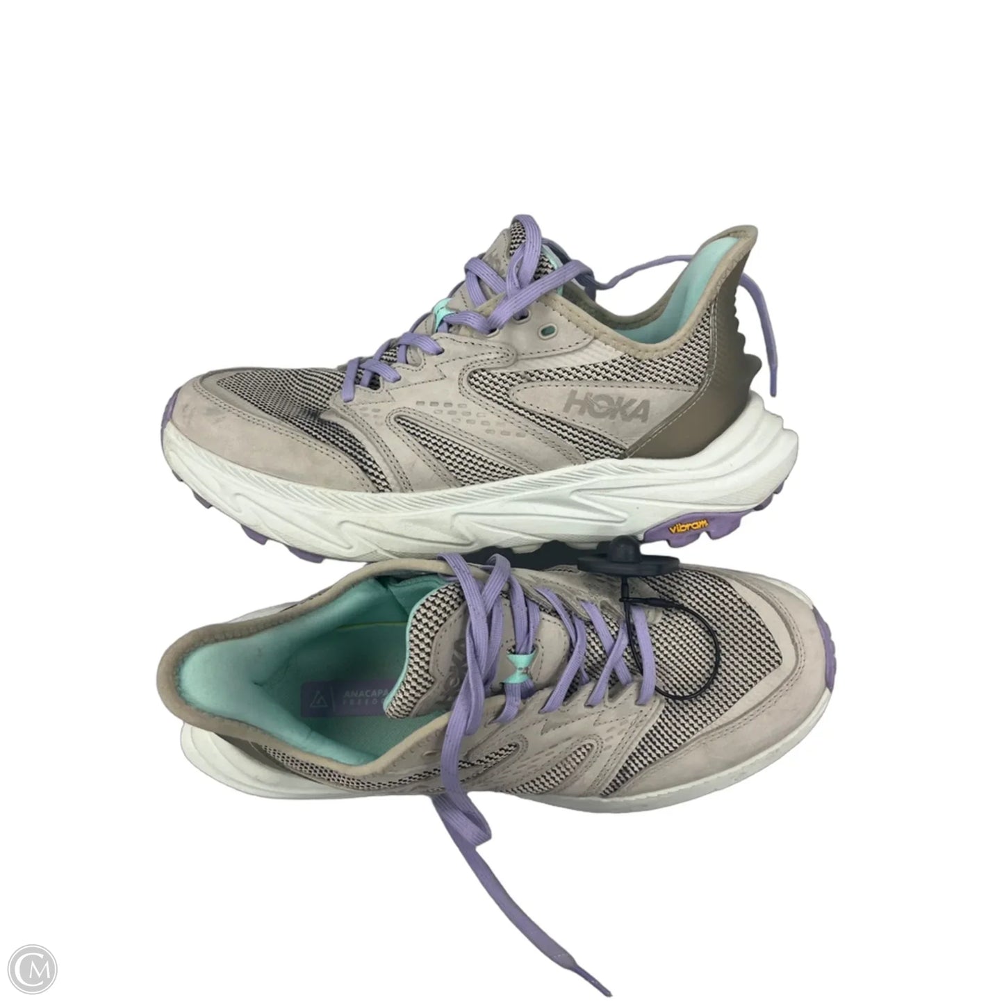 Shoes Athletic By Hoka In Taupe, Size: 10
