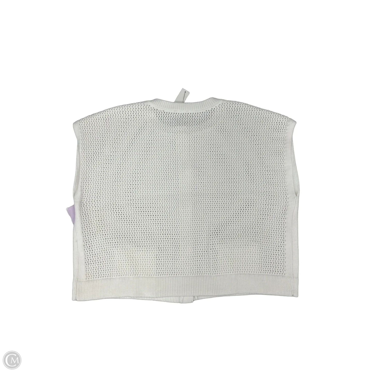Top Short Sleeve By Talbots In White, Size: Xl