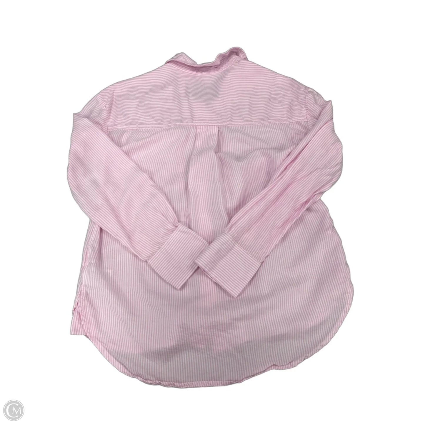 Top Long Sleeve By Lola River In Pink, Size: M
