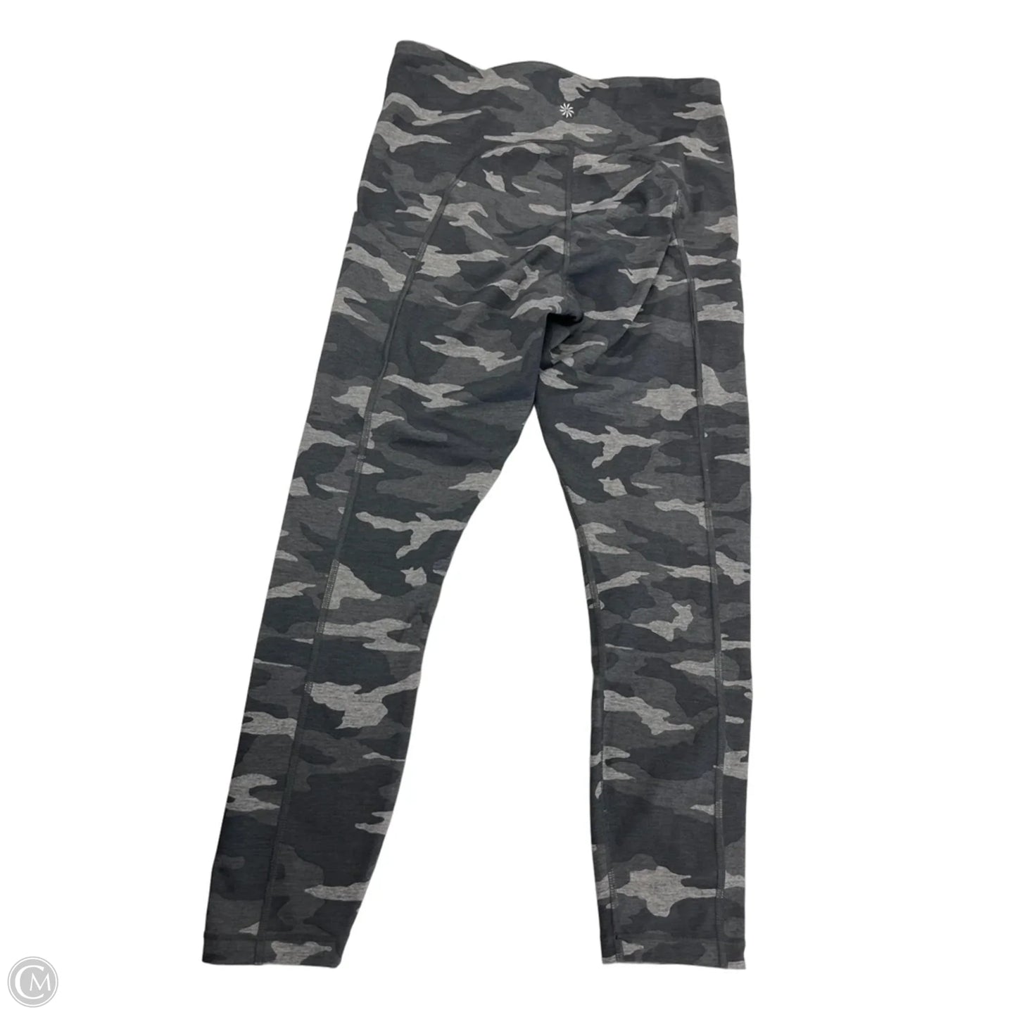 Athletic Leggings By Athleta In Camouflage Print, Size: M