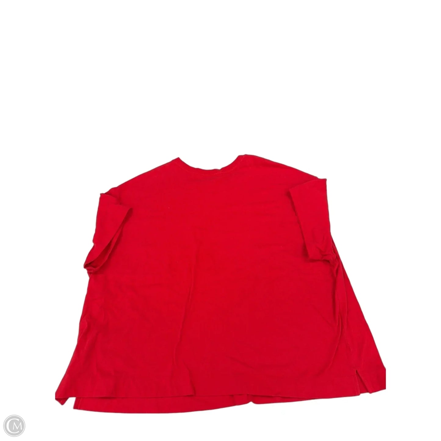 Top Short Sleeve By Old Navy In Red, Size: 3x