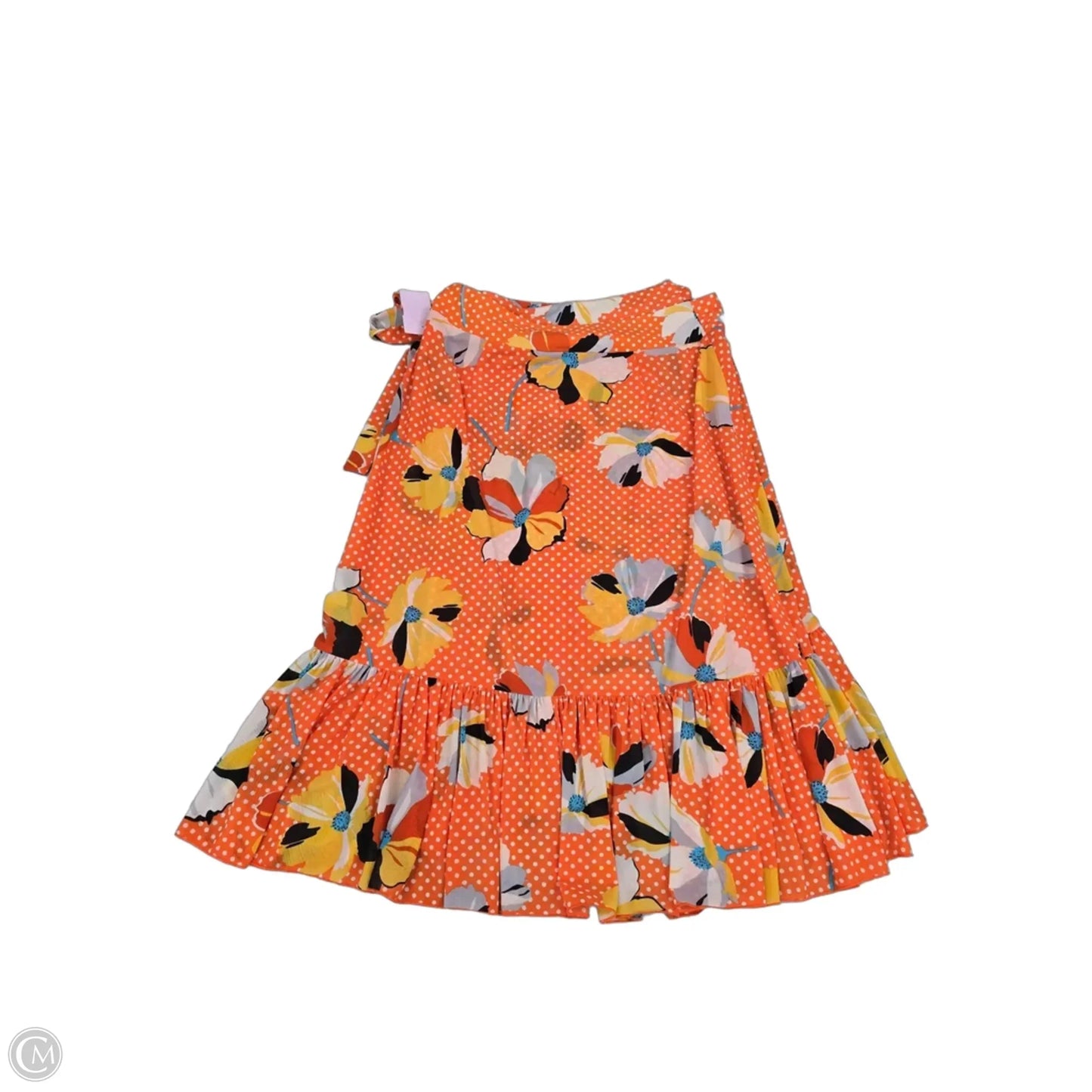 Skirt Mini & Short By Cabi In Orange, Size: Xs
