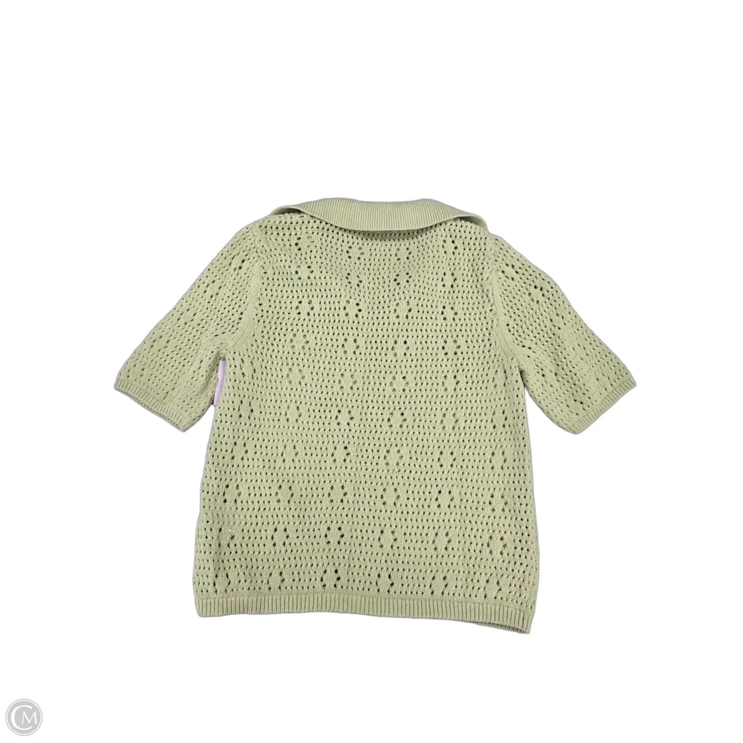 Top Short Sleeve By Tahari In Green, Size: L