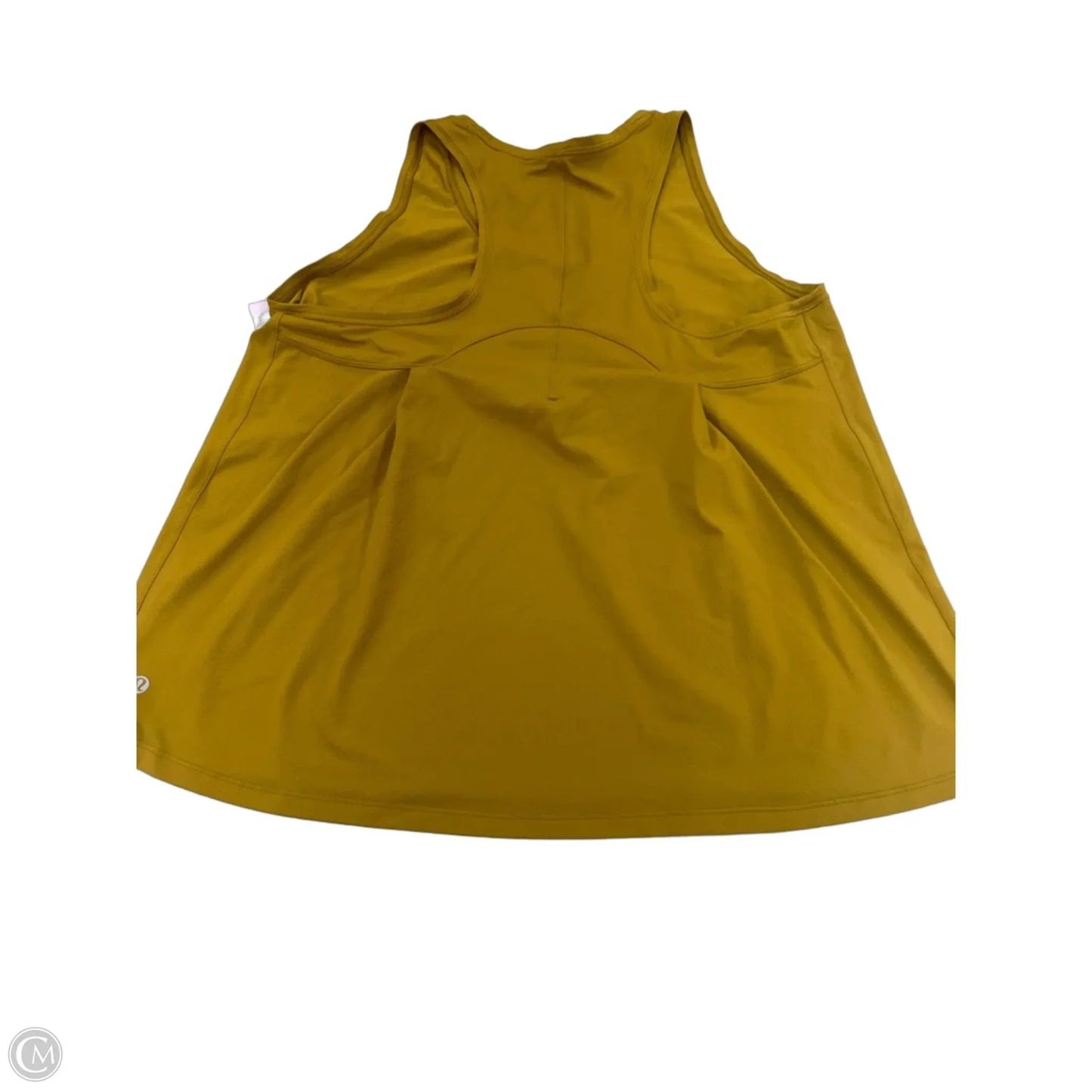 Athletic Tank Top By Lululemon In Yellow, Size: S