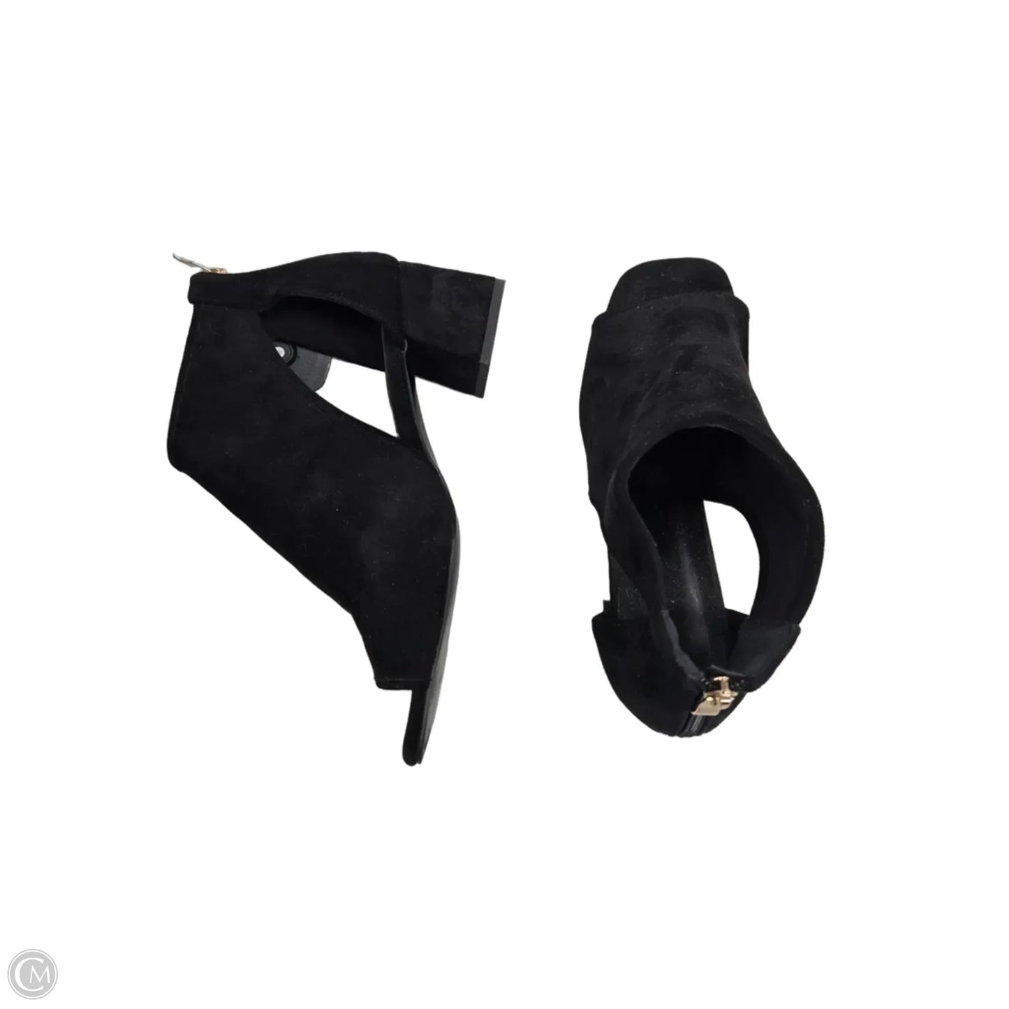 Sandals Heels Block By Cmf In Black, Size: 10