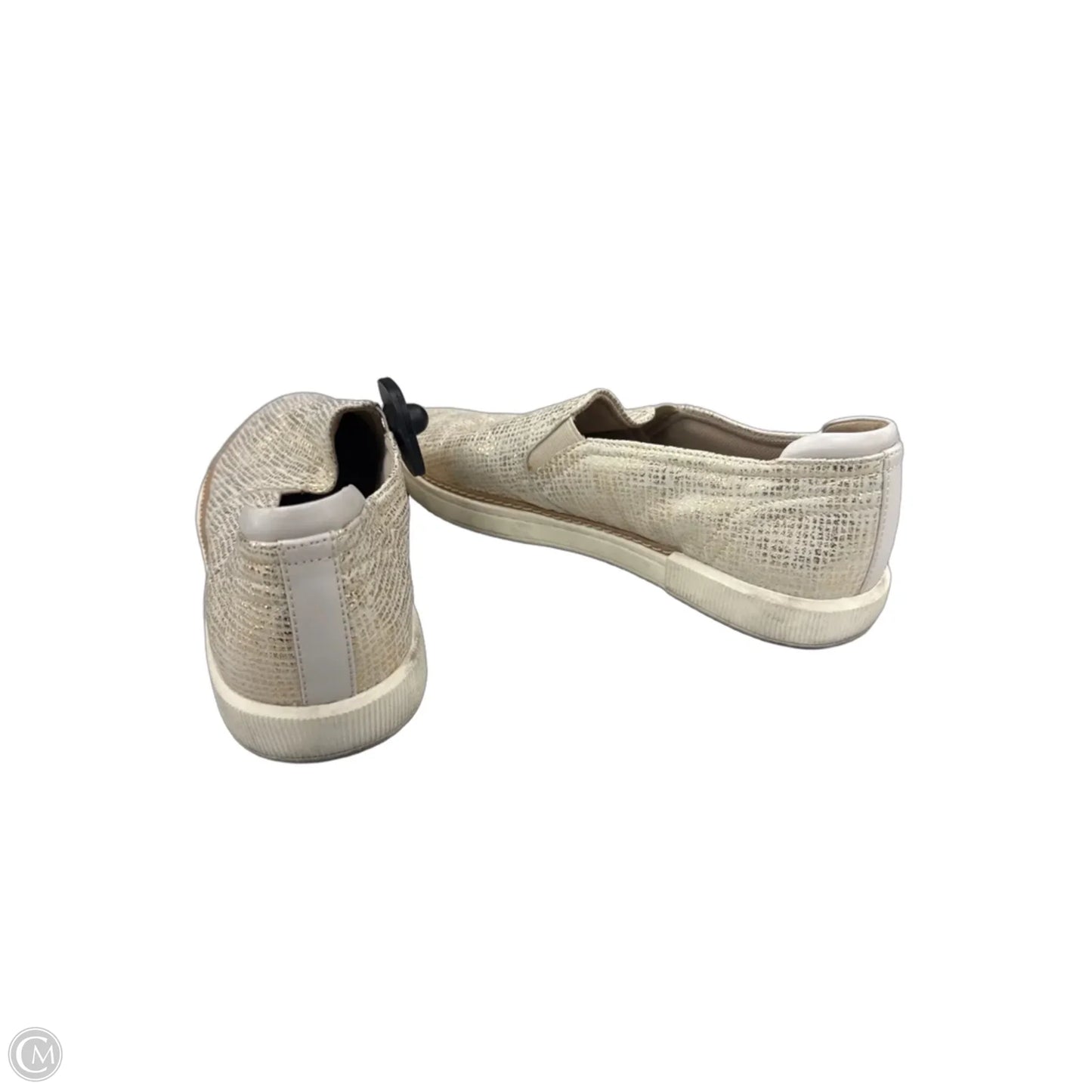 Shoes Flats By Naturalizer In Gold & White, Size: 8.5