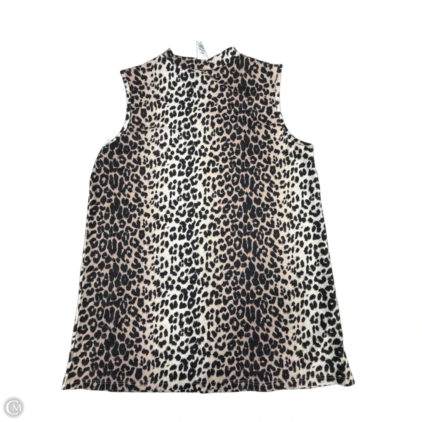 Tank Top By Bibi In Animal Print, Size: M