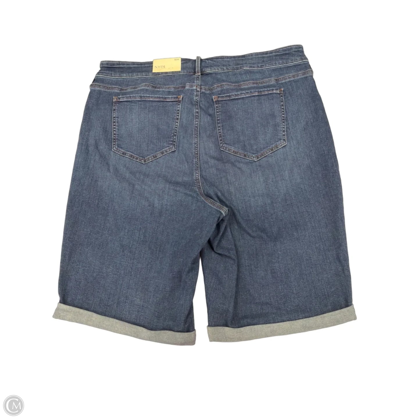 Shorts By Not Your Daughters Jeans In Blue Denim, Size: 18w