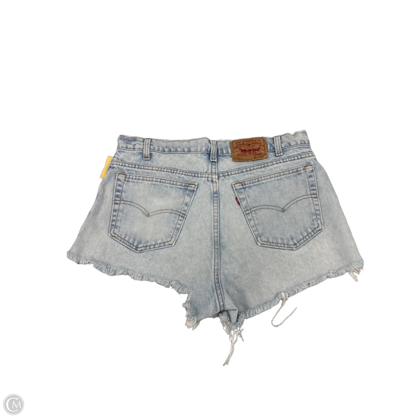 Shorts By Levis In Blue Denim, Size: 16