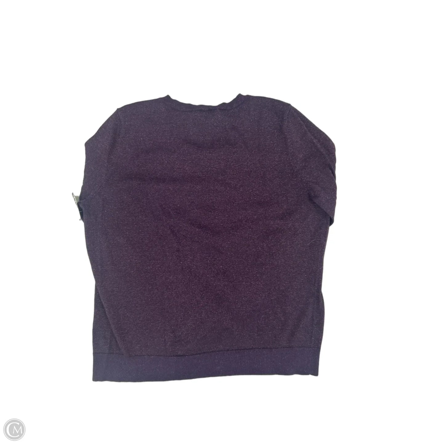 Top Long Sleeve By Talbots In Purple, Size: Xl