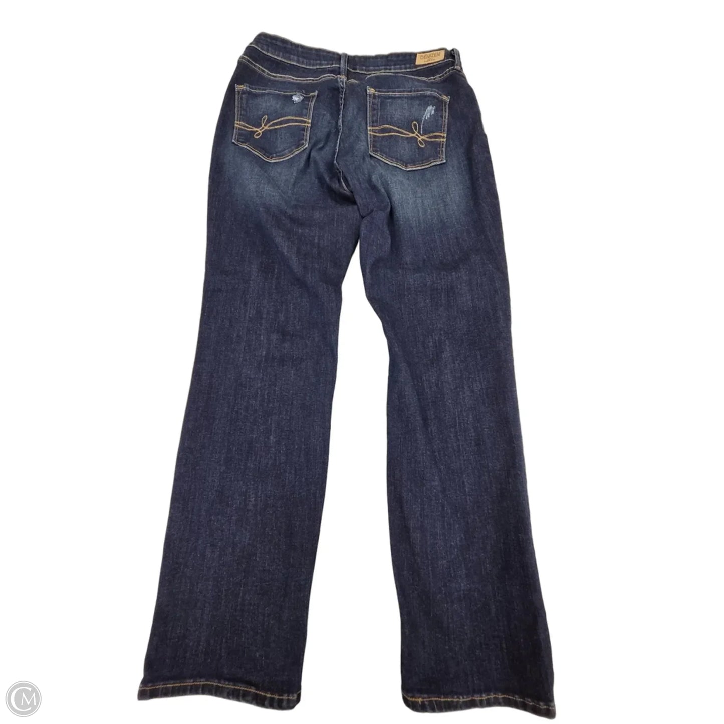 Jeans Skinny By Denizen By Levis In Blue Denim, Size: 12