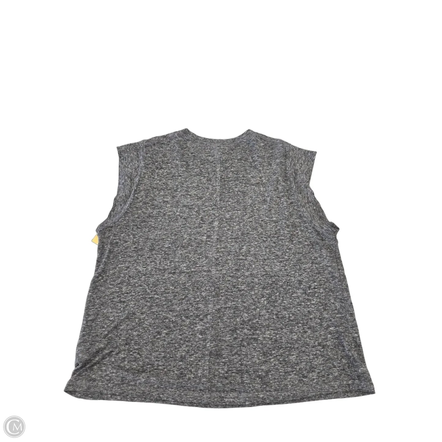Top Short Sleeve By Universal Thread In Grey, Size: M