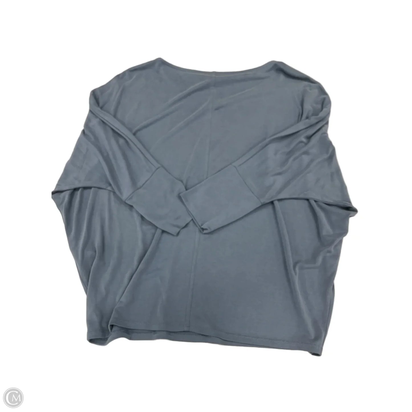 Top 3/4 Sleeve By Chicos In Blue, Size: M