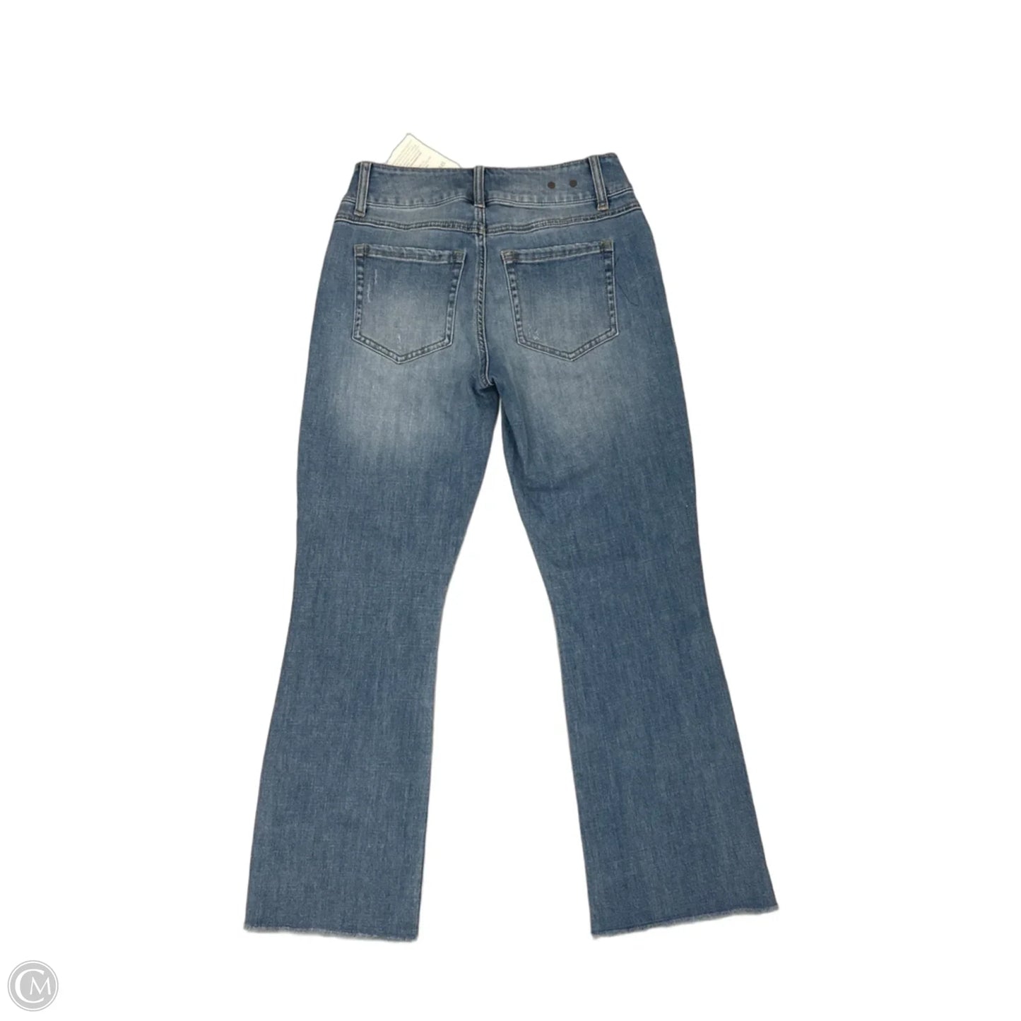 Jeans Flared By Cabi In Blue Denim, Size: 2
