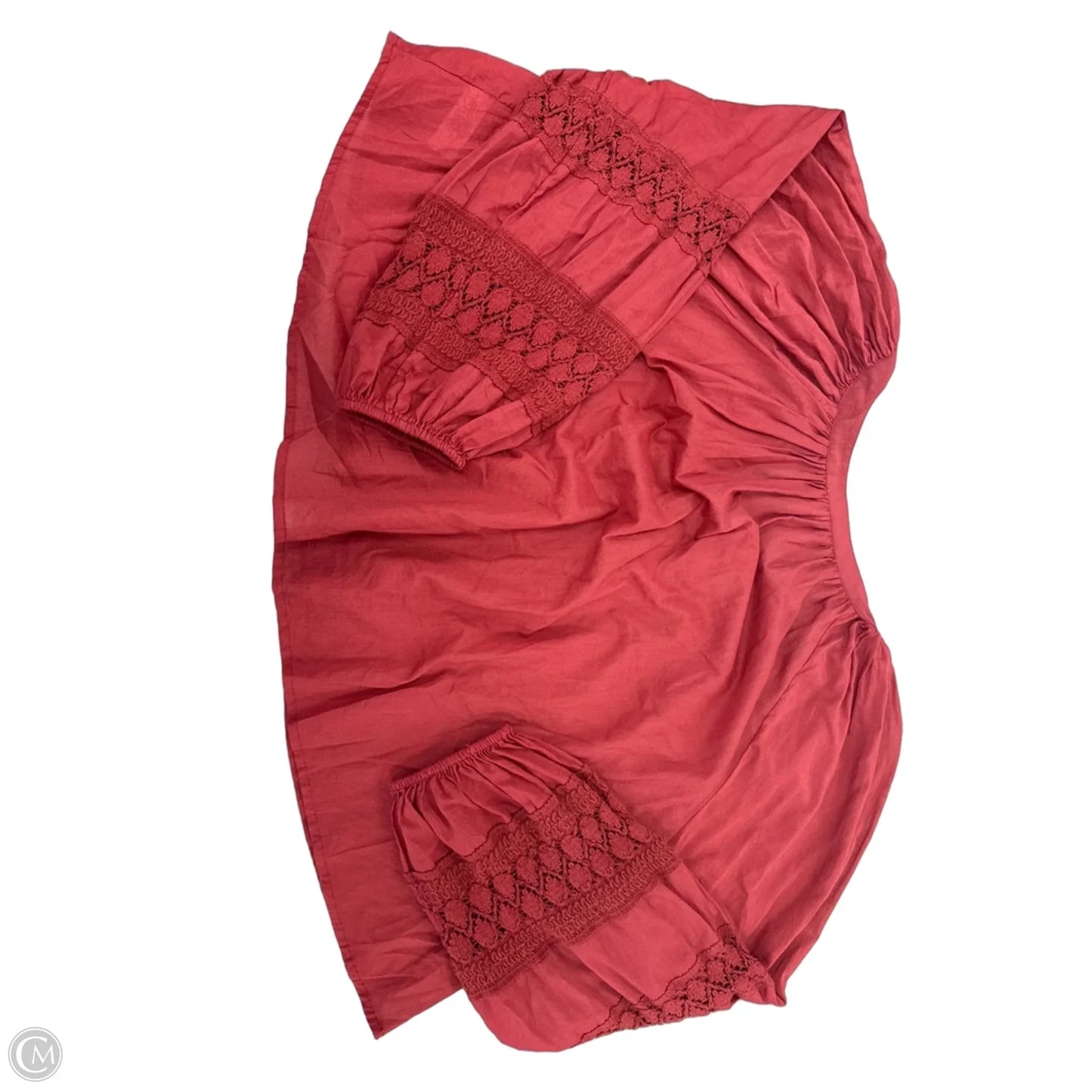 Top Long Sleeve By Aerie In Red, Size: M