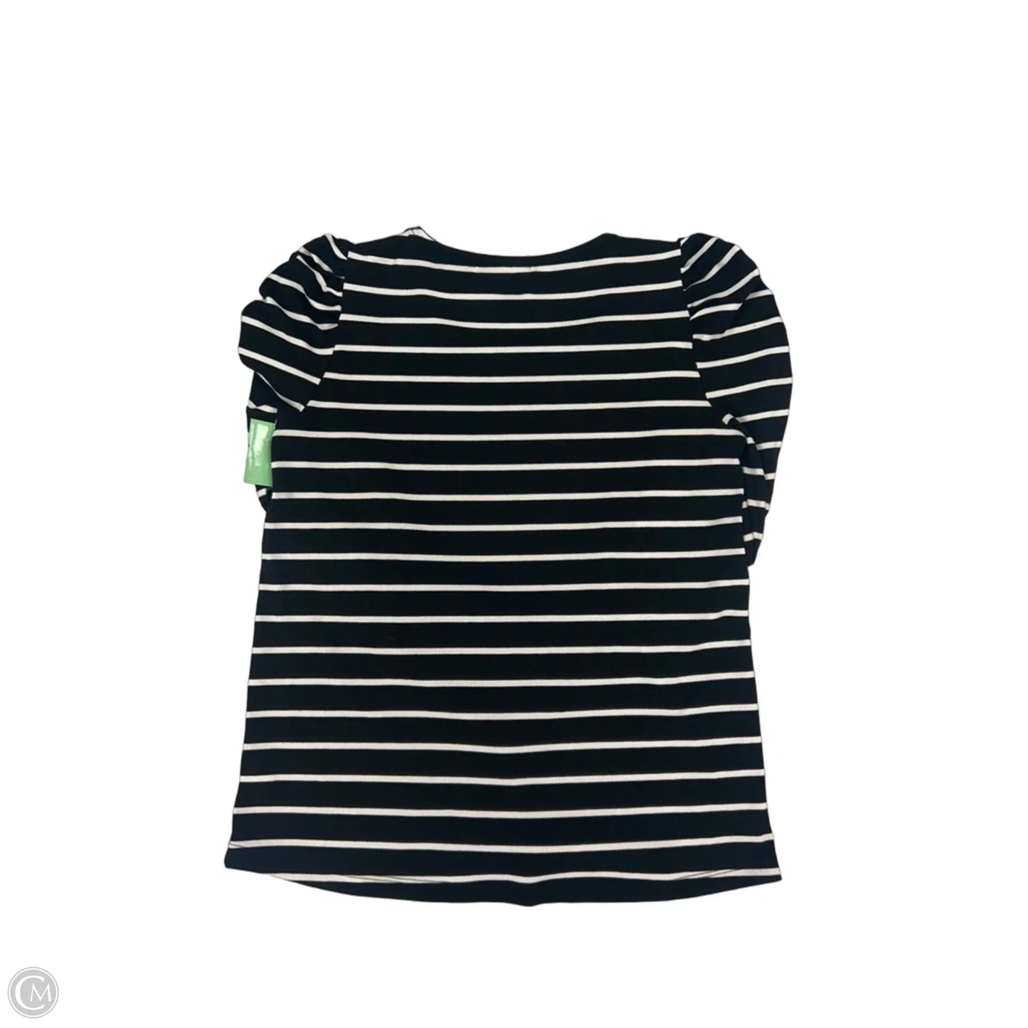Top Long Sleeve By Staccato In Black & White, Size: S