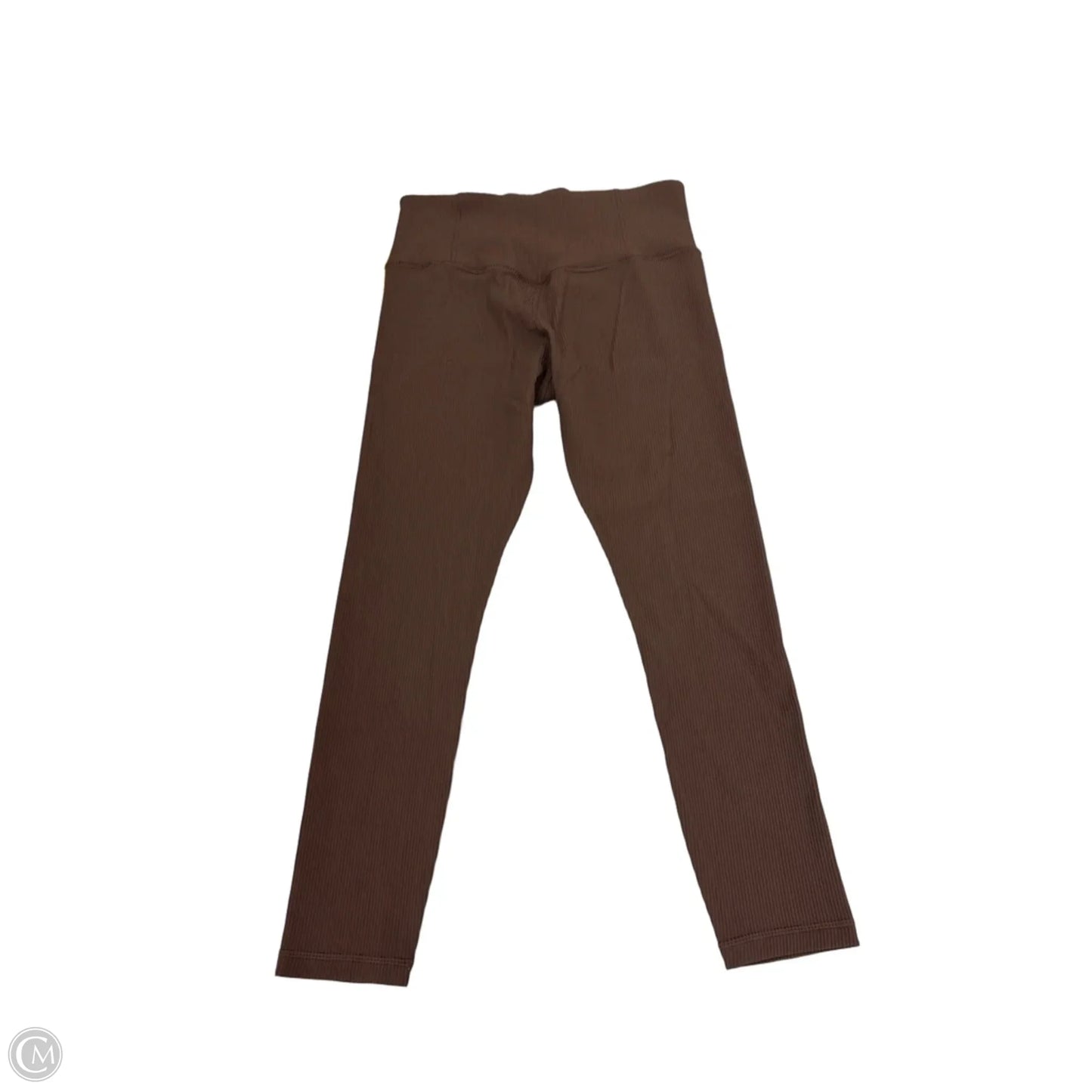 Athletic Leggings By Athleta In Brown, Size: L