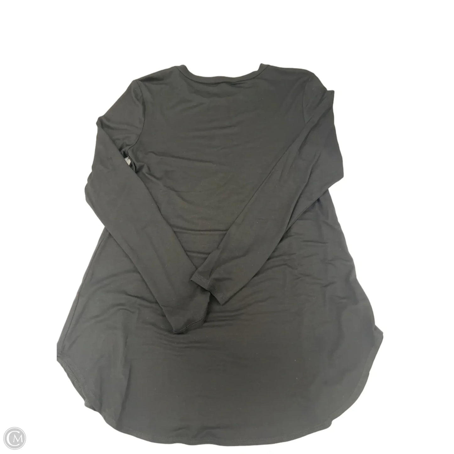 Top Long Sleeve By Azules In Black, Size: S