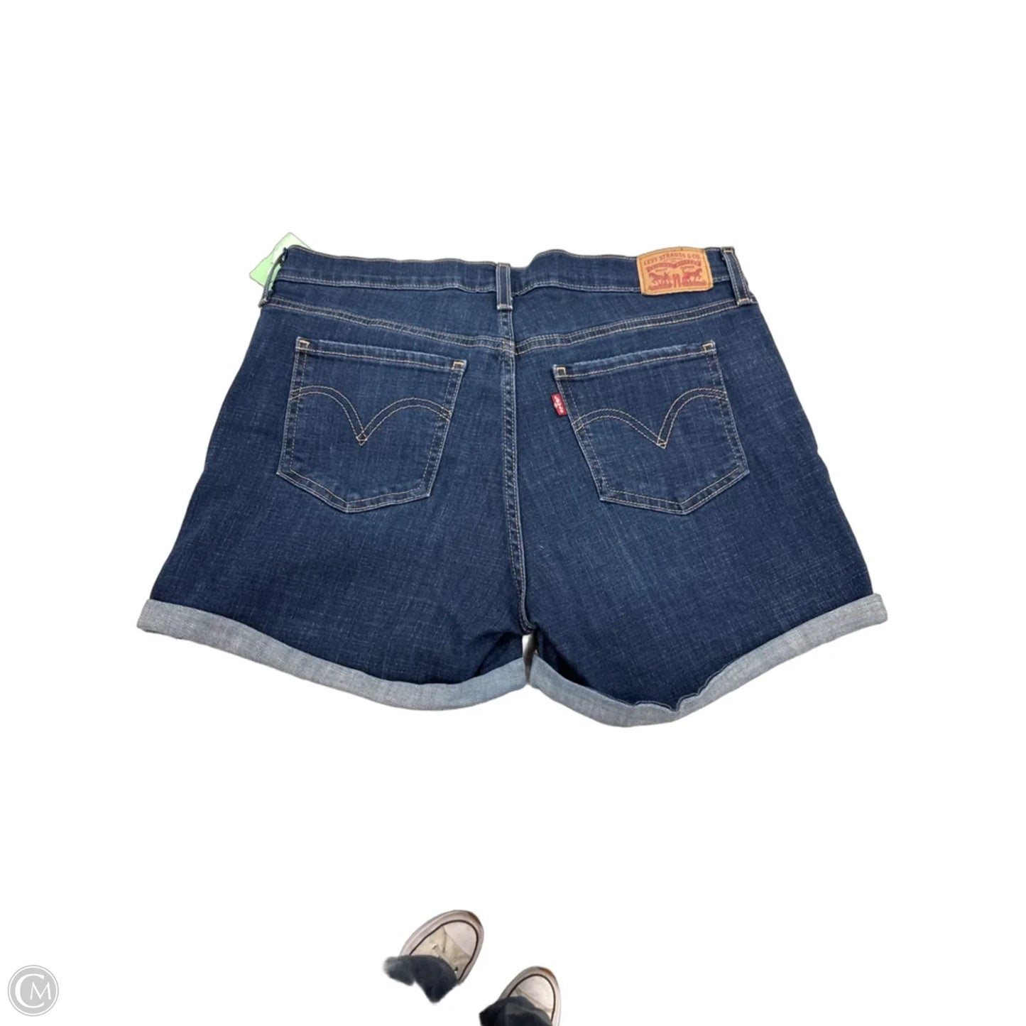Shorts By Levis In Blue Denim, Size: 12
