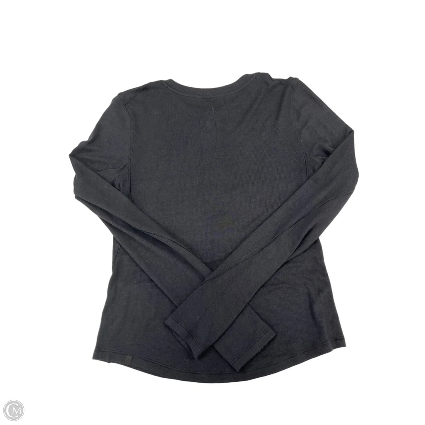 Top Long Sleeve By Lululemon In Black, Size: 4