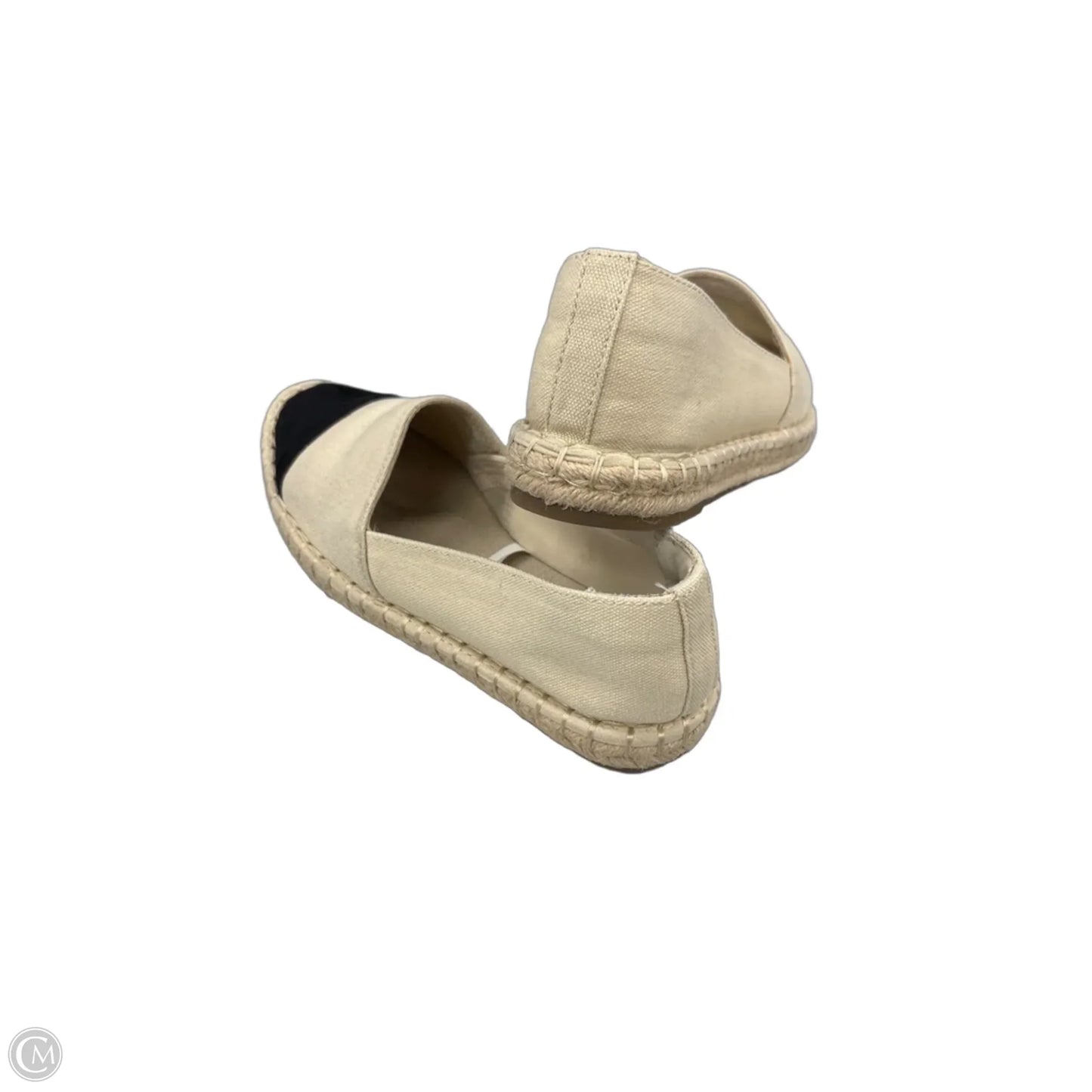 Shoes Flats By A New Day In Black & Cream, Size: 8.5