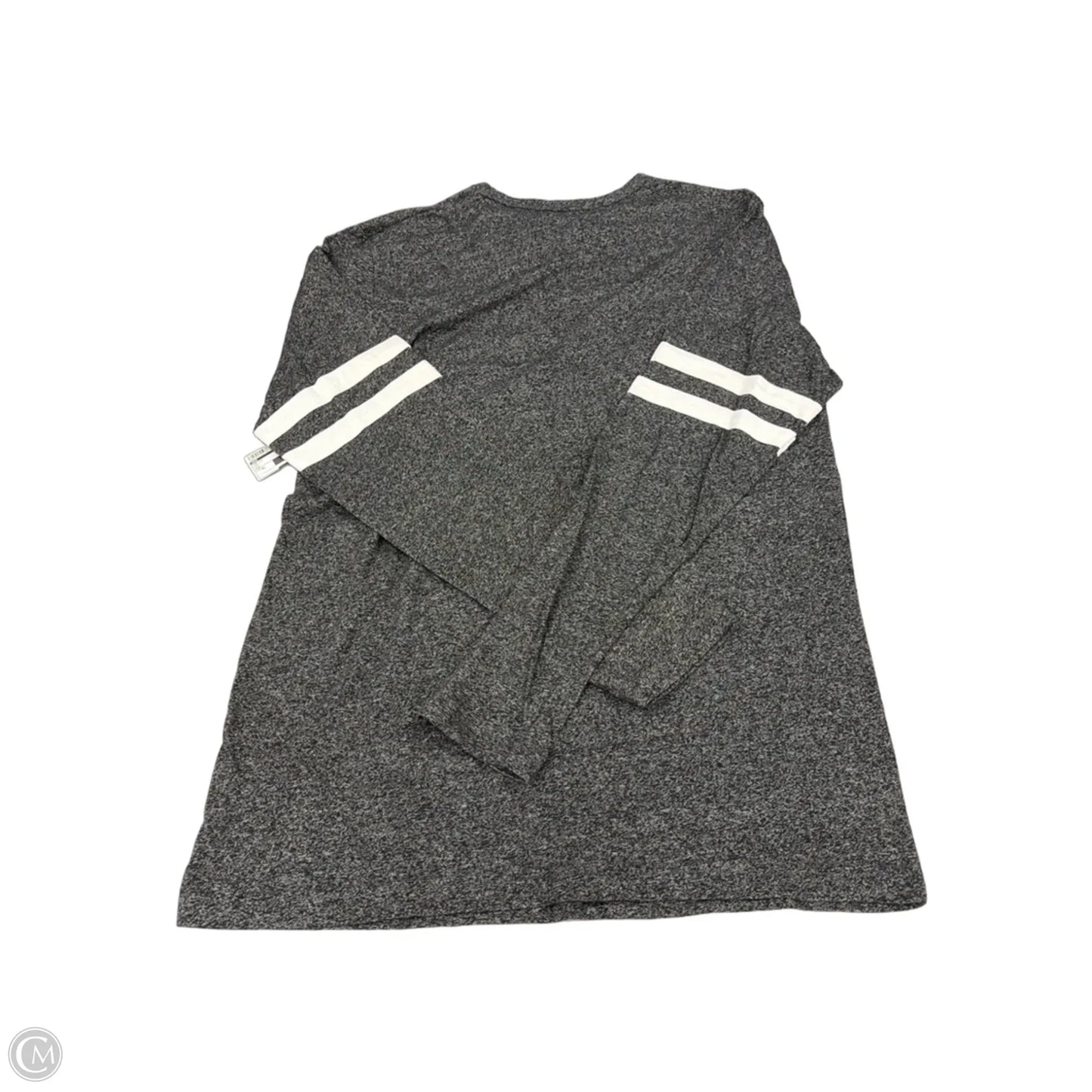 Top Long Sleeve By Rag In Grey, Size: Xl