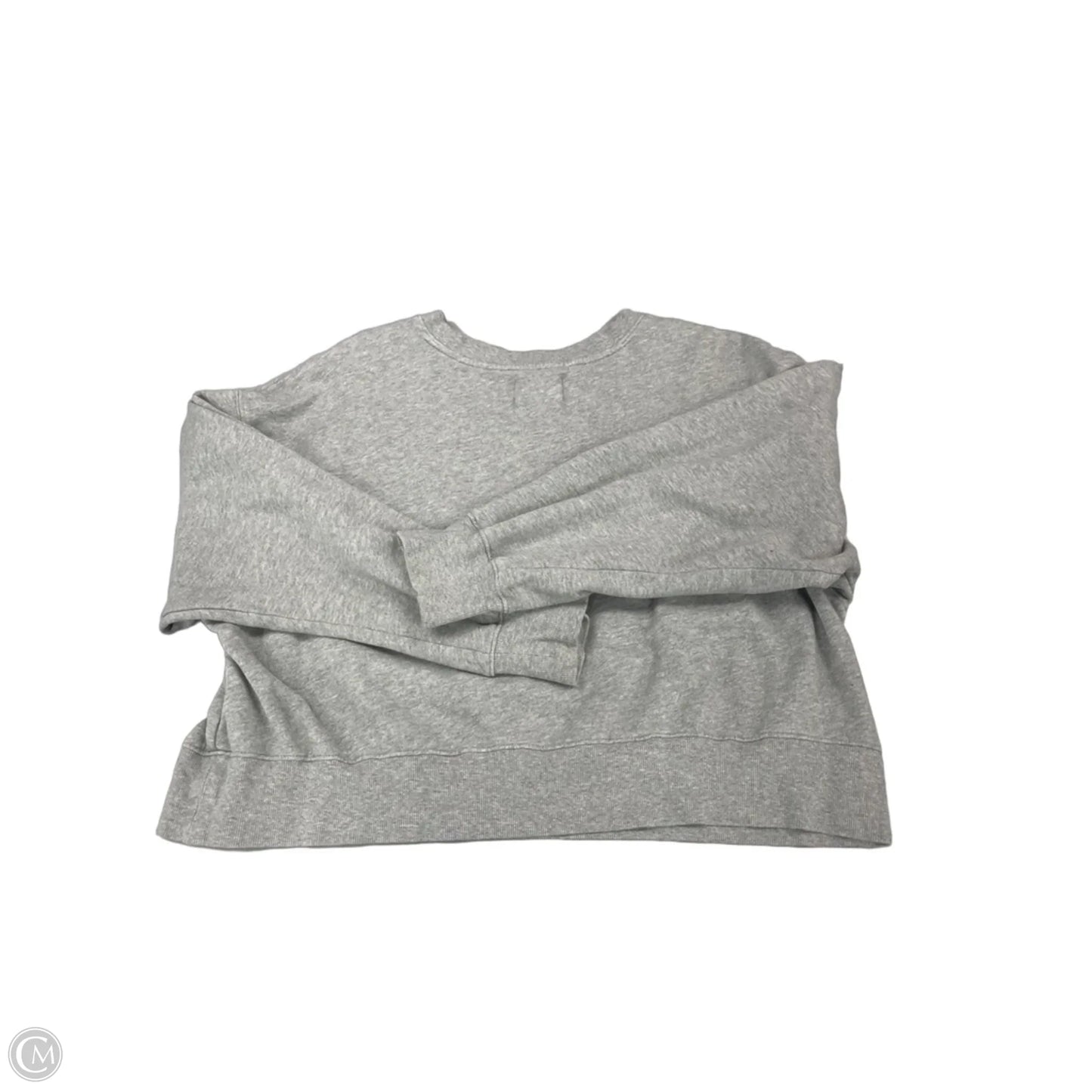 Sweatshirt Crewneck By Old Navy In Grey, Size: Xl