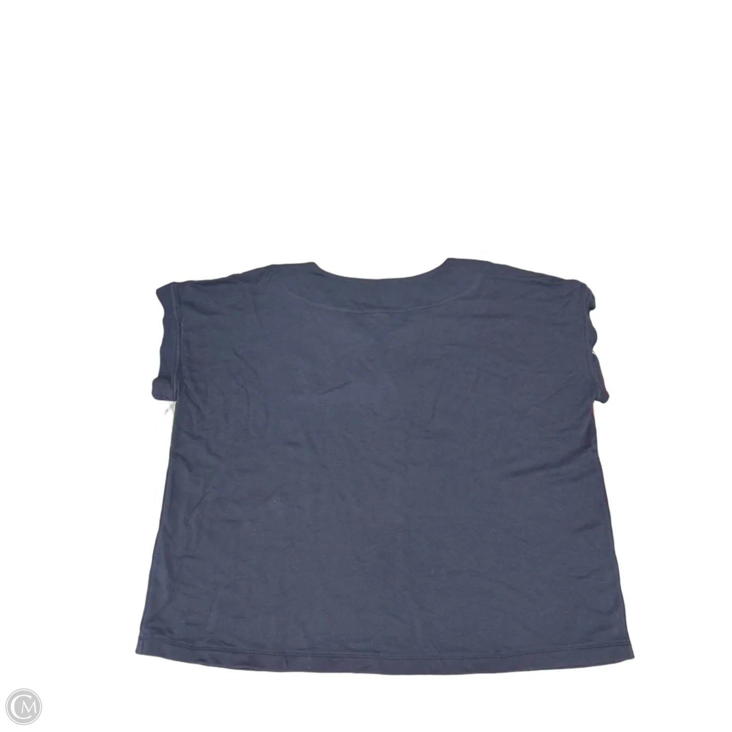 Top Long Sleeve By J. Jill In Navy, Size: 3x