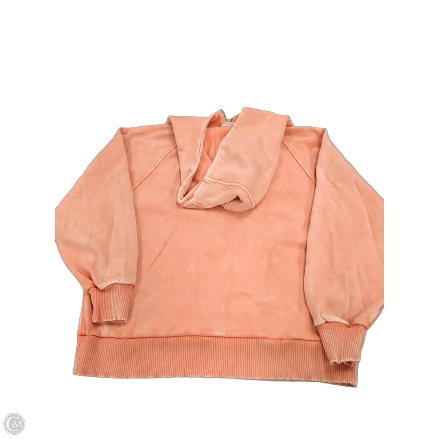 Top Long Sleeve By Zenana In Coral, Size: L