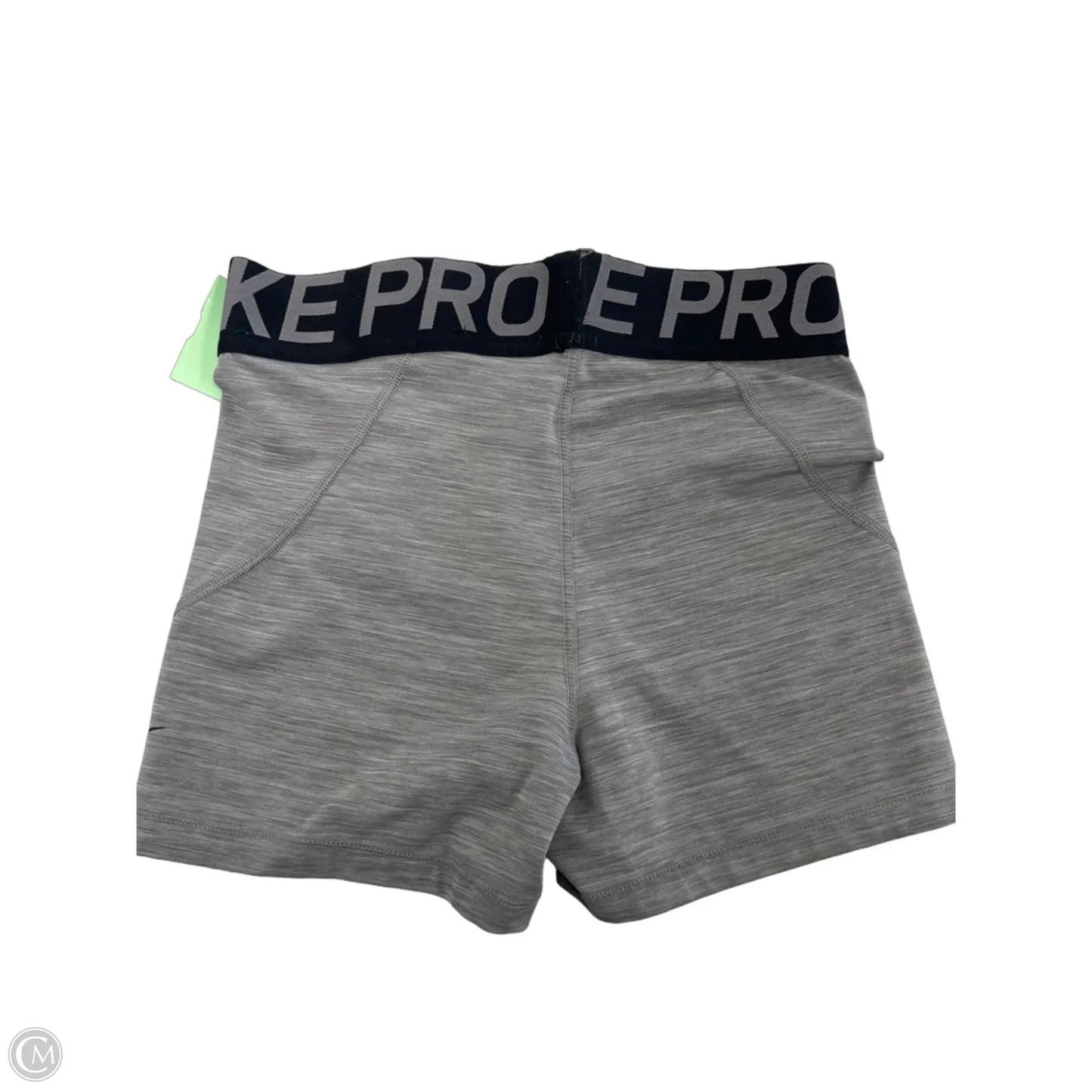 Athletic Shorts By Nike In Grey, Size: M