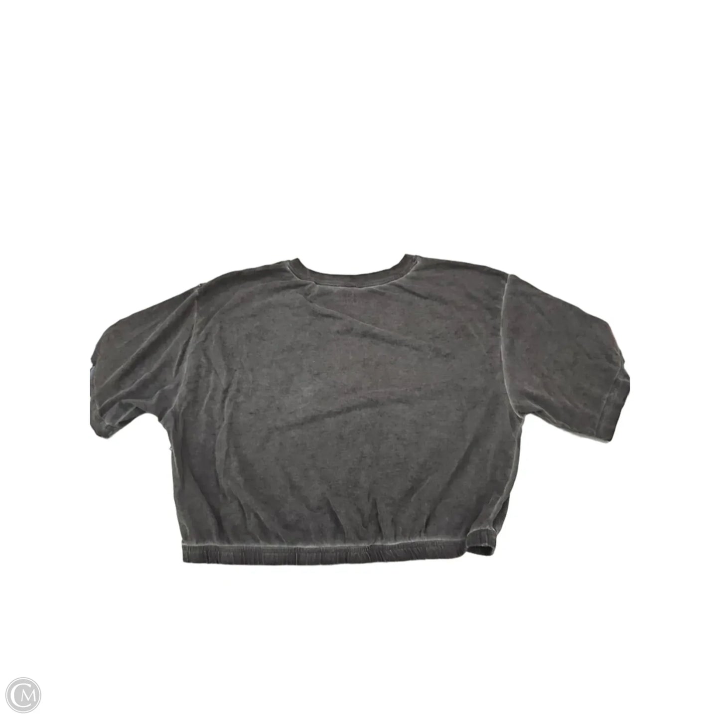 Top Short Sleeve By Joy Lab In Grey, Size: S
