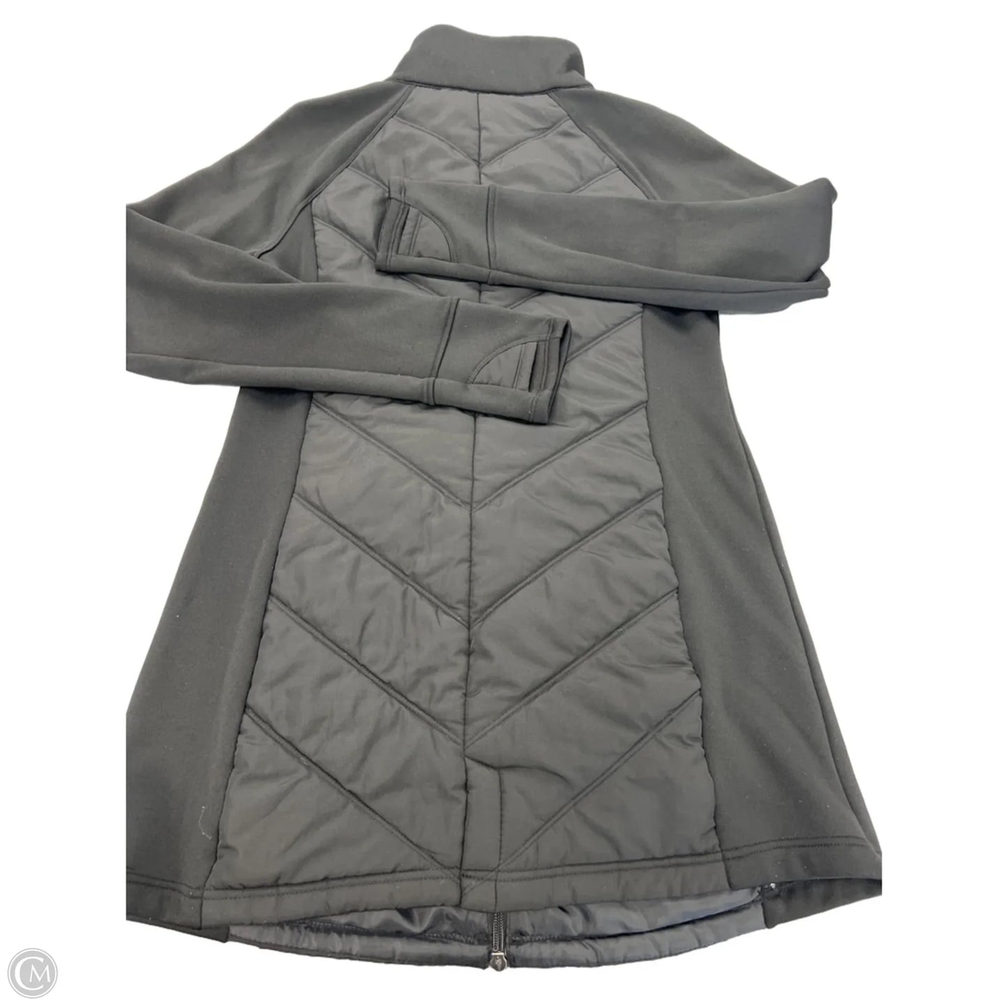 Jacket Puffer & Quilted By Tek Gear In Black, Size: M
