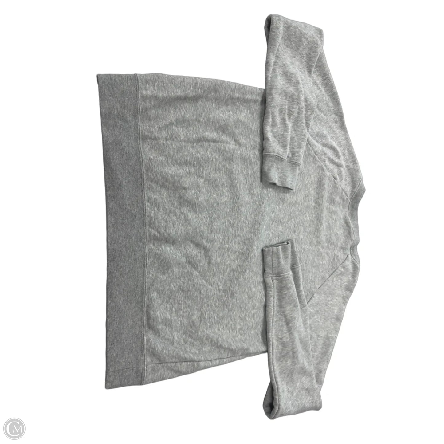 Top Long Sleeve By Nike In Grey, Size: S