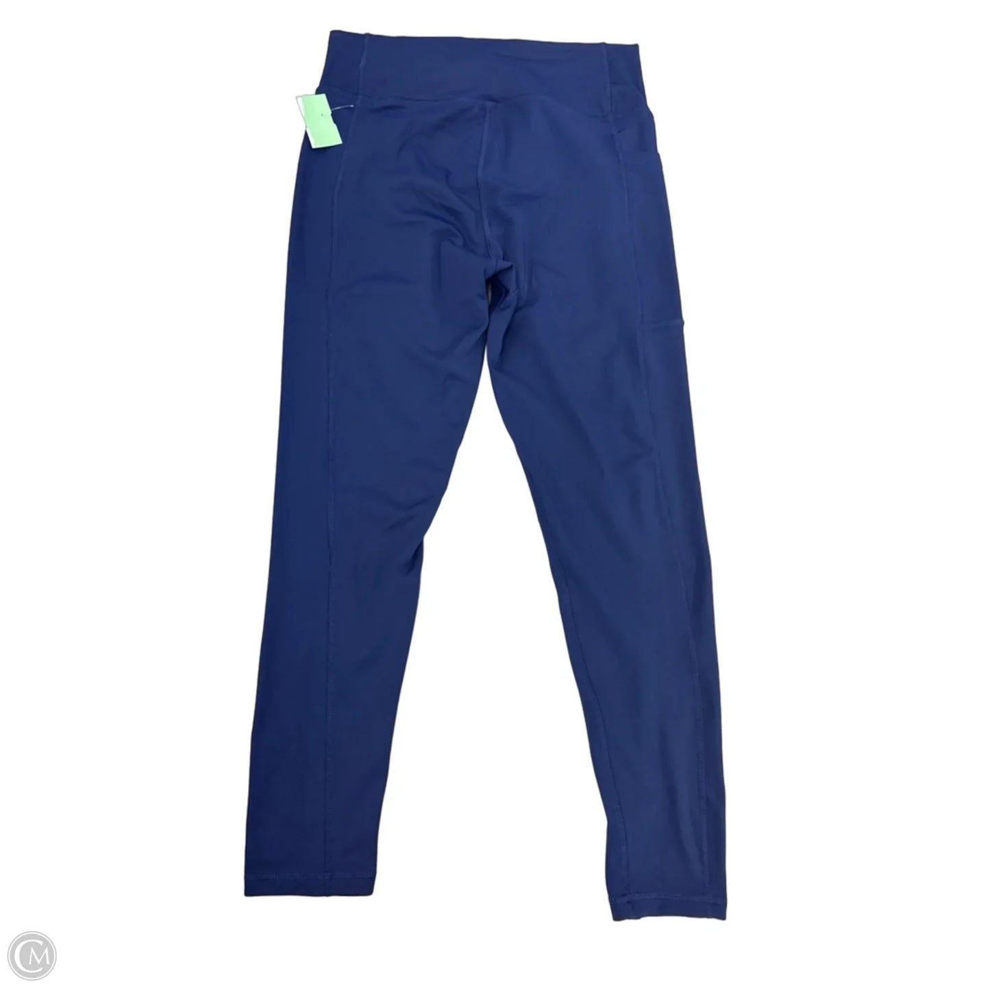 Athletic Leggings By Adidas In Blue, Size: L