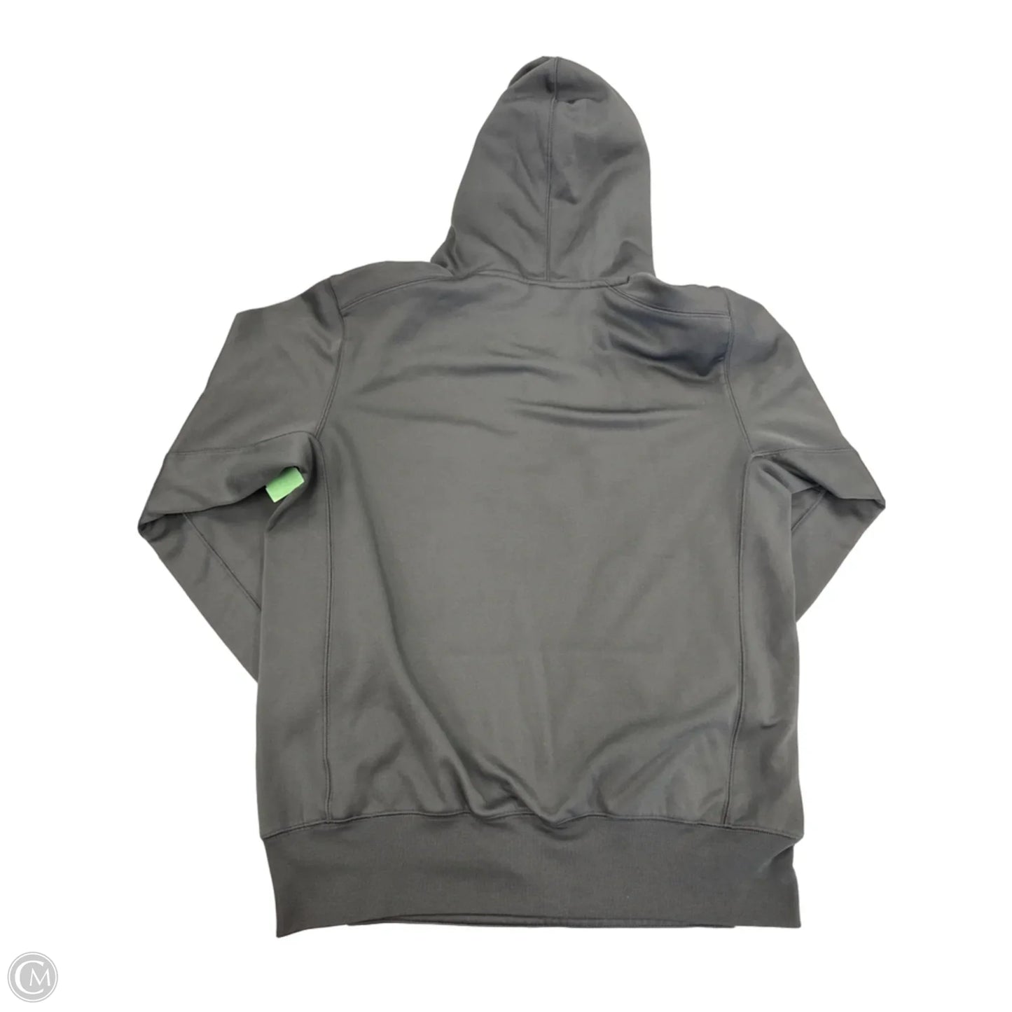 Sweatshirt Hoodie By Nike In Grey, Size: S