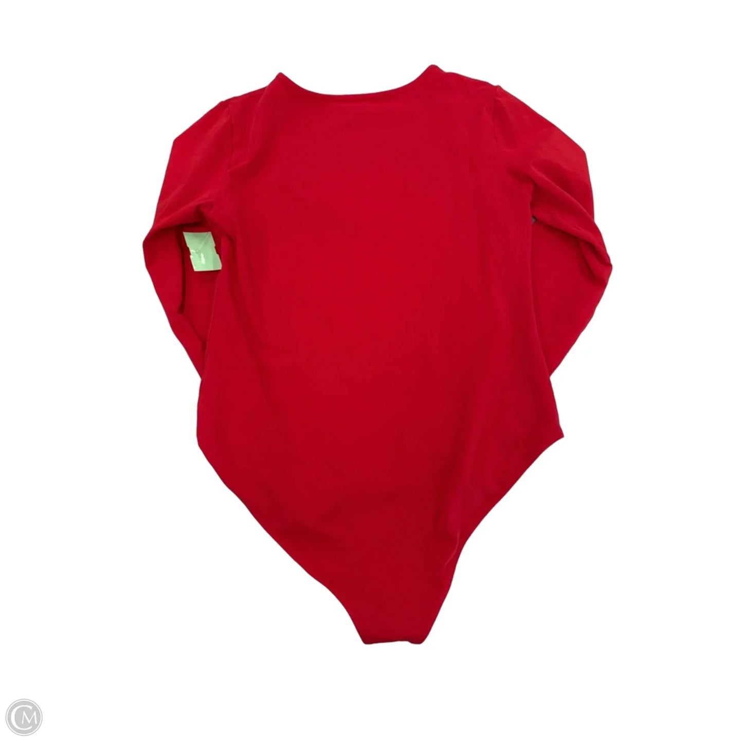 Bodysuit By Mangopop In Red, Size: Xl