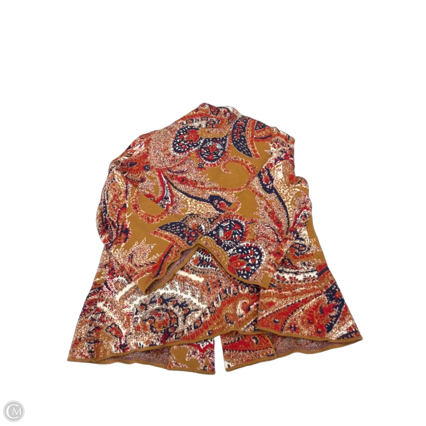 Sweater Cardigan By Moth In Orange, Size: S