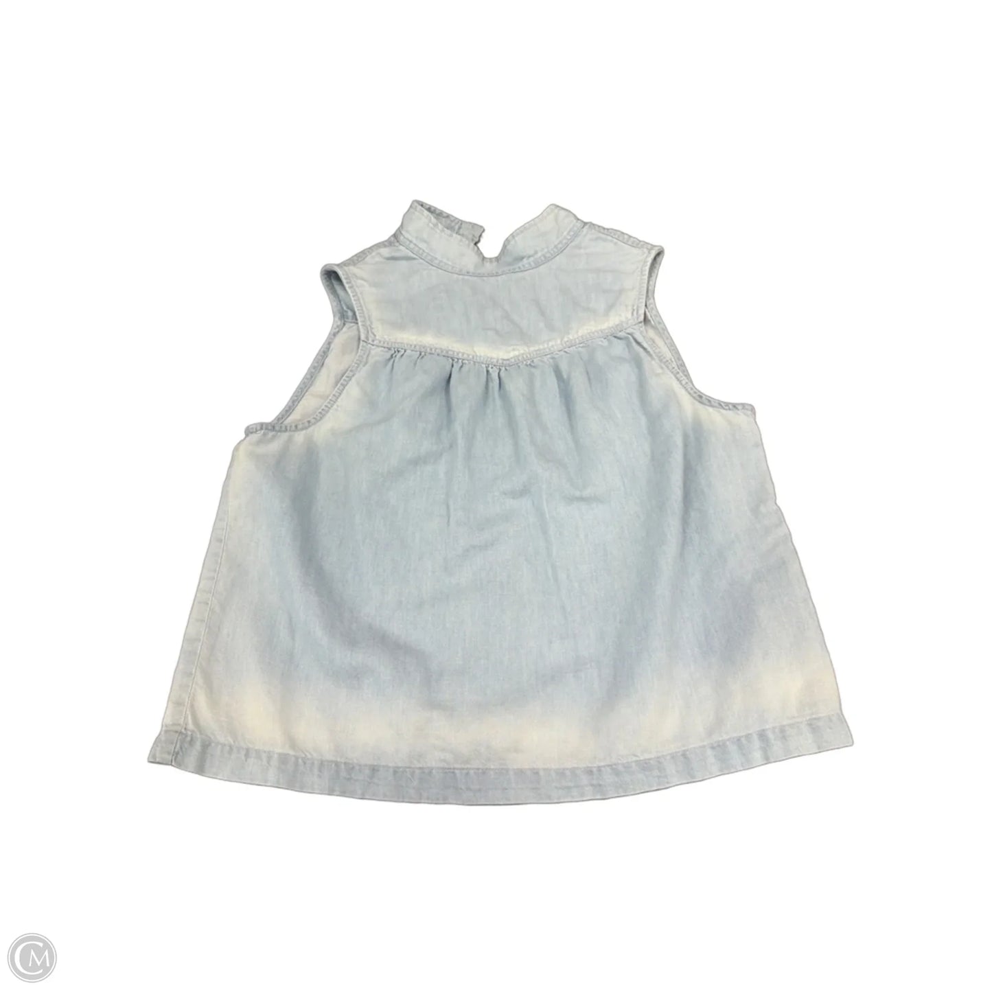 Top Sleeveless By Bella Dahl In Blue, Size: M