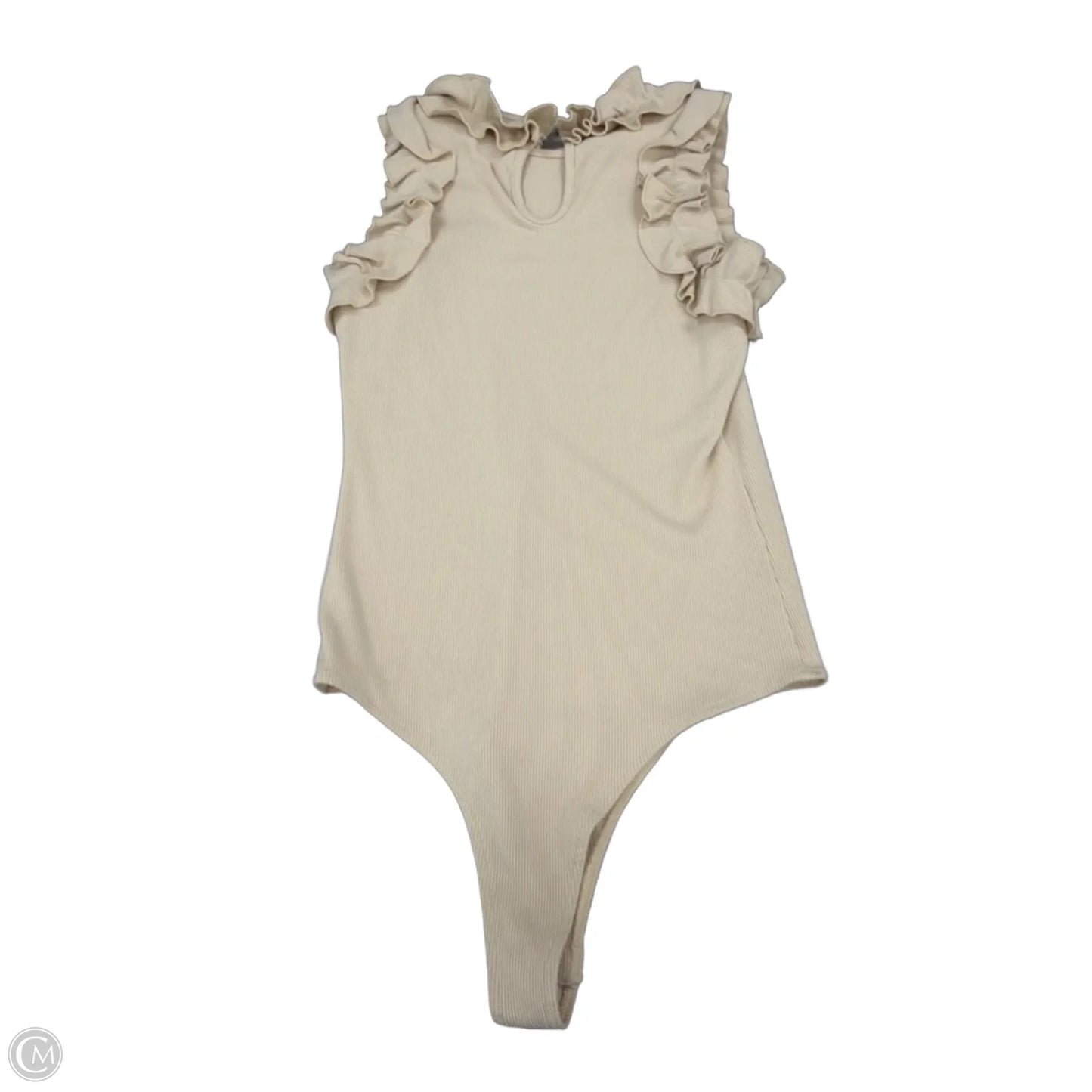 Bodysuit By Cme In Beige, Size: M
