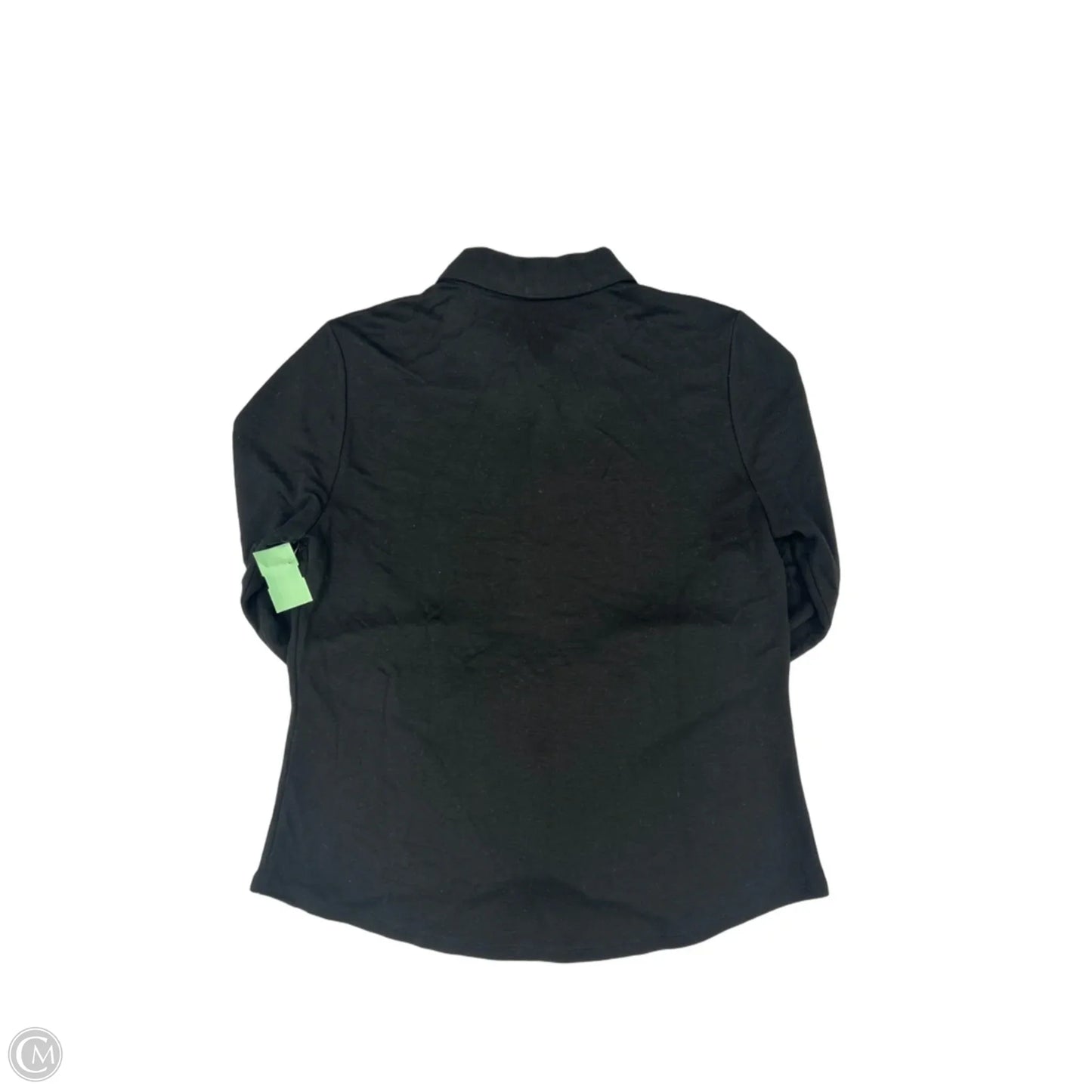 Top Long Sleeve By Banana Republic In Black, Size: M