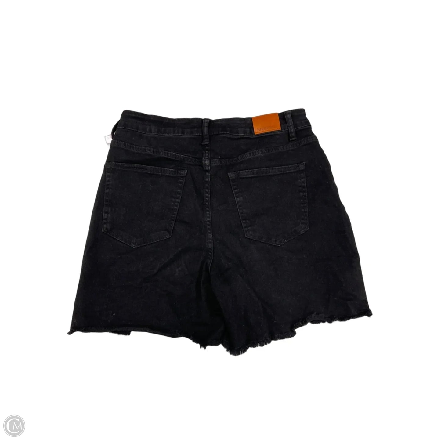 Shorts By Cme In Black Denim, Size: L