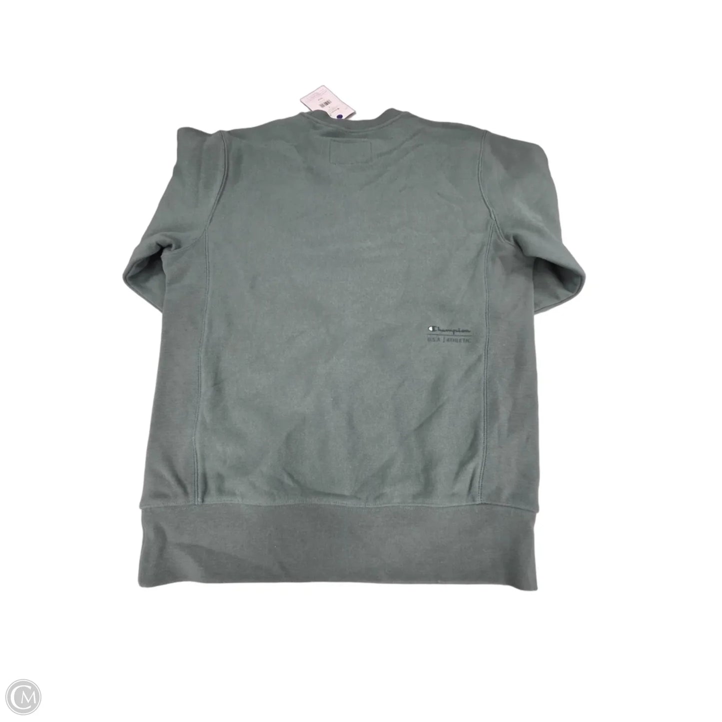 Sweatshirt Crewneck By Champion In Green, Size: S