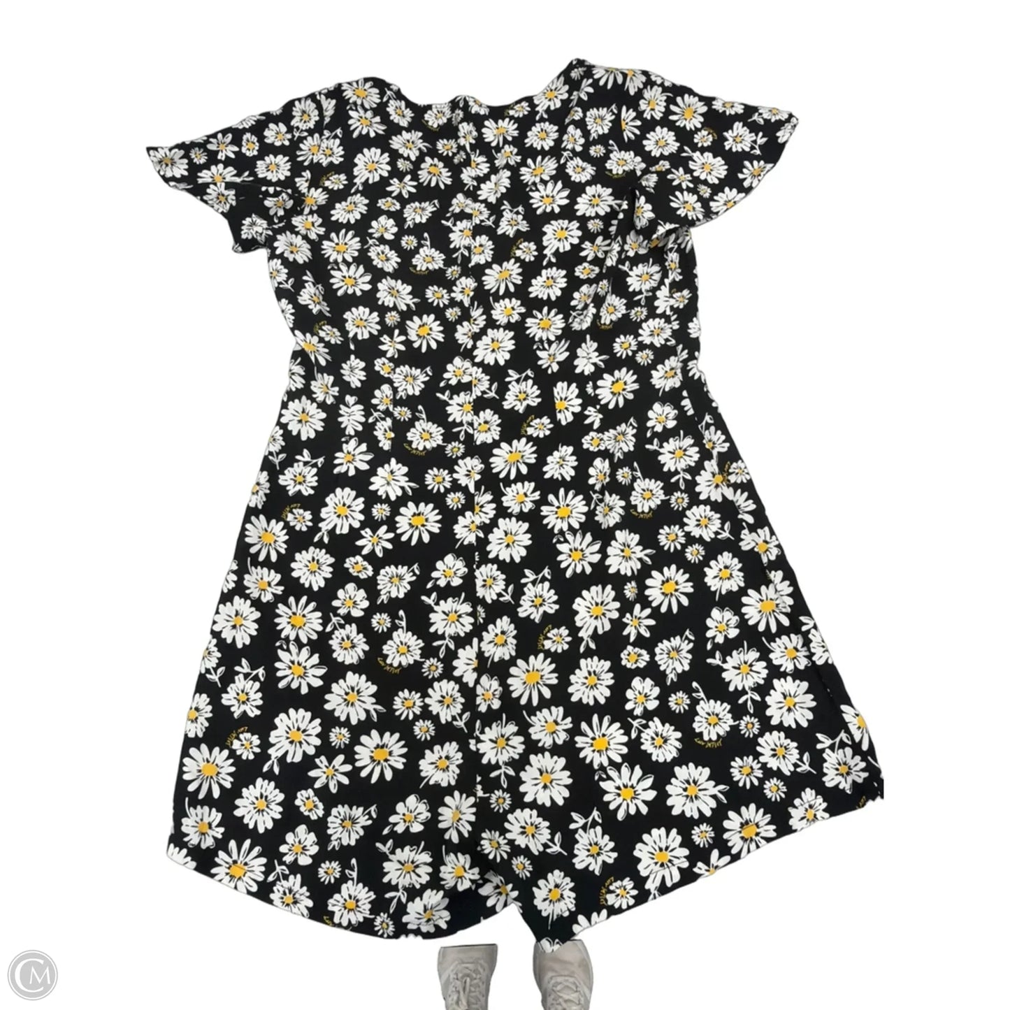 Dress Casual Short By Betsey Johnson In Floral Print, Size: M