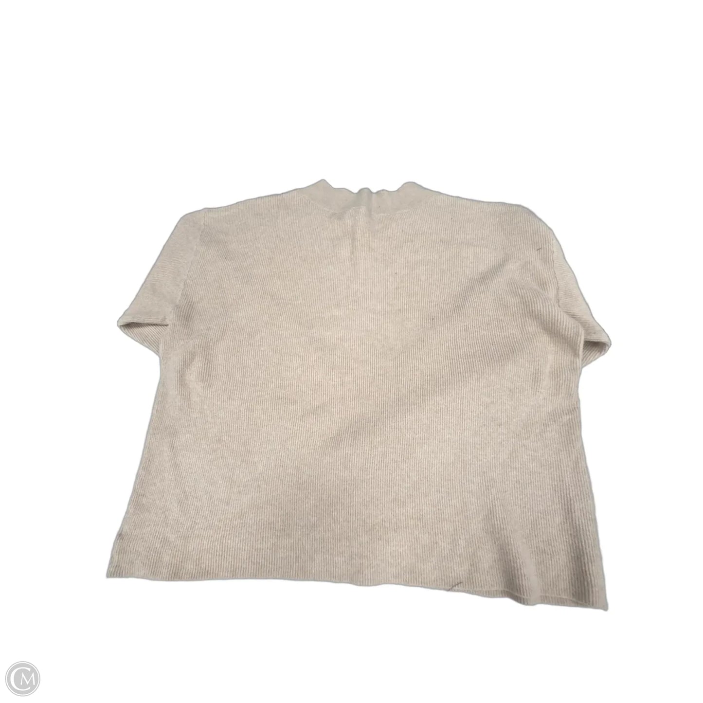Top Long Sleeve By Nine West In Tan, Size: Xxl