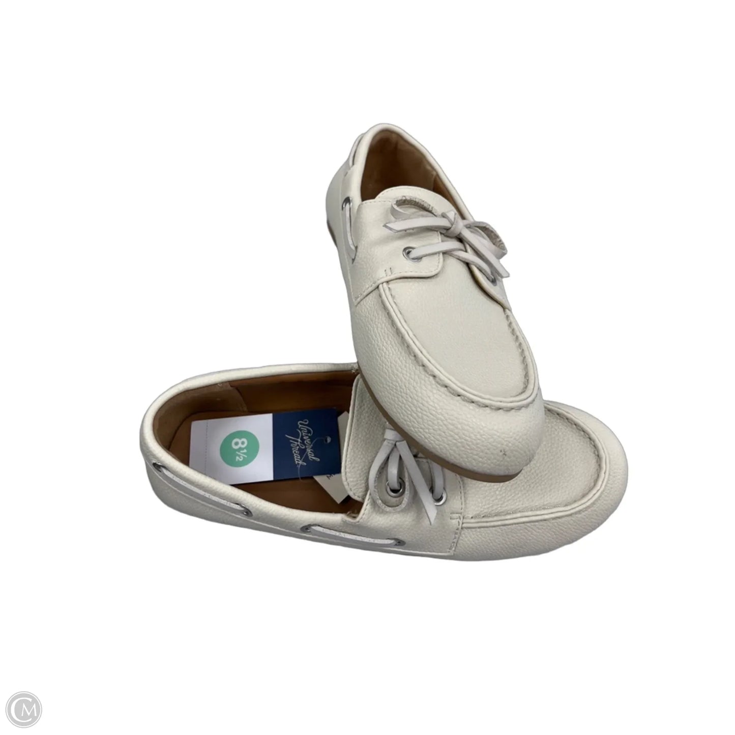 Shoes Flats By Universal Thread In Cream, Size: 8.5