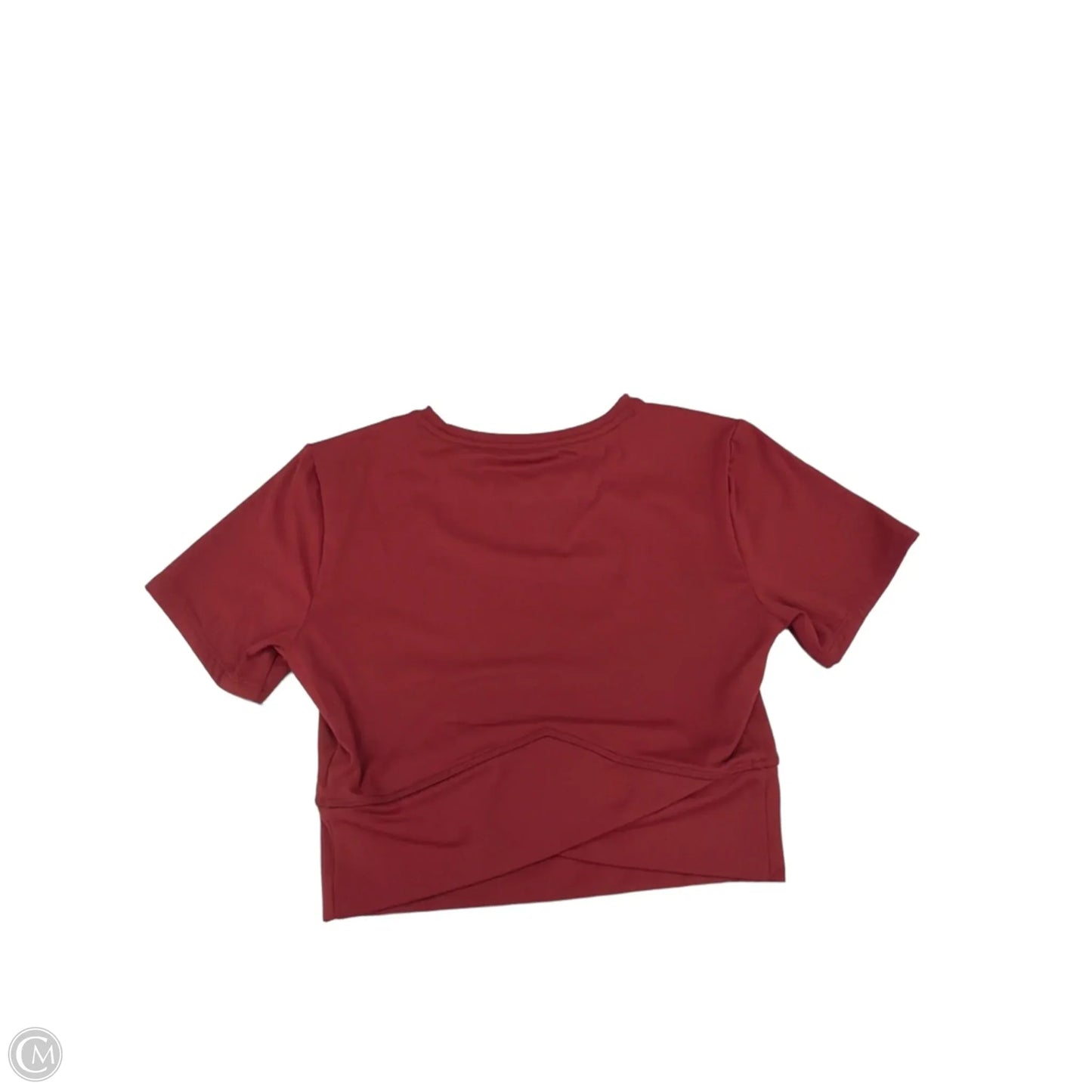 Athletic Top Short Sleeve By Joy Lab In Red, Size: S